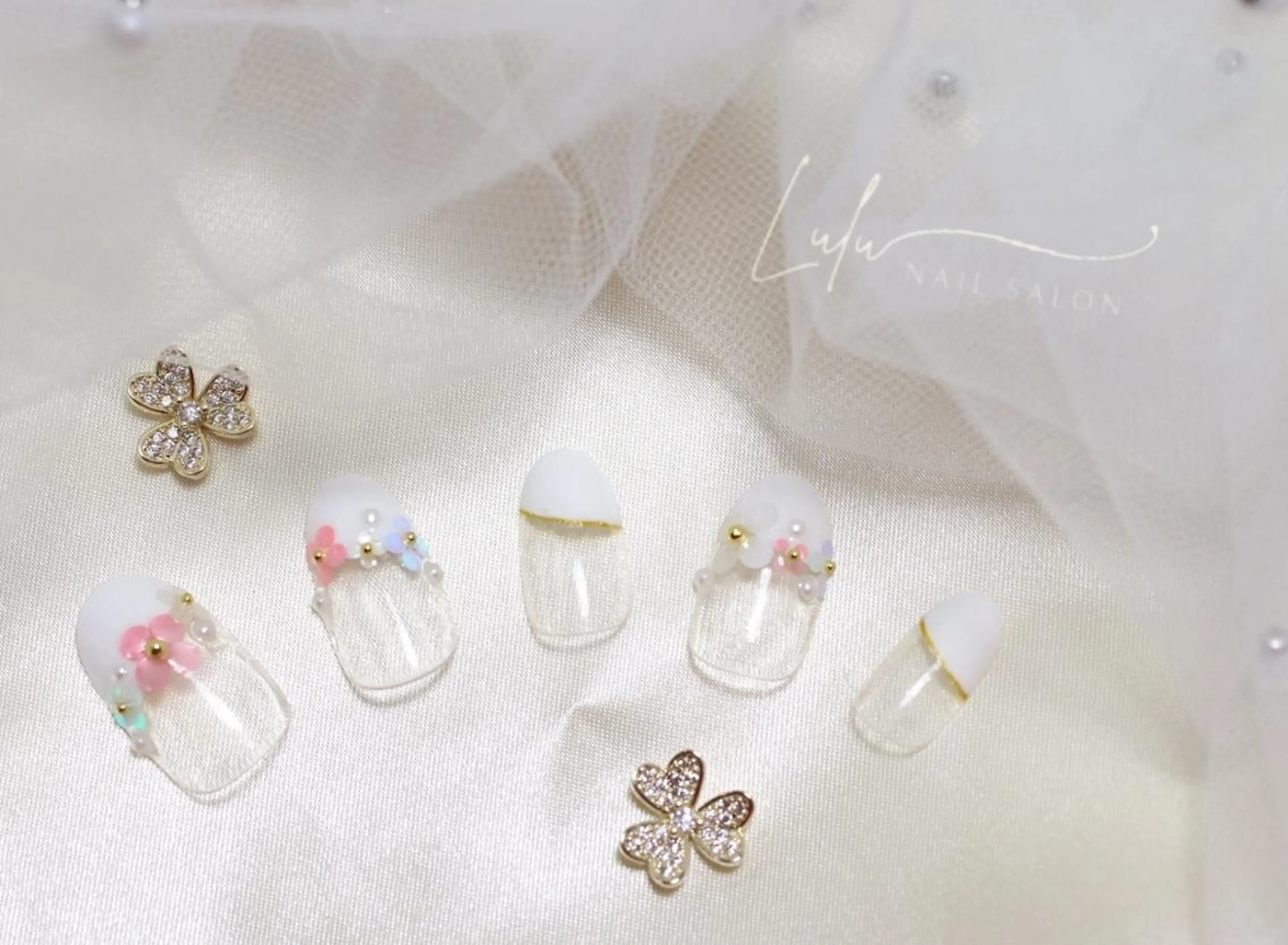 ネイル Lulu nail salon 南堀江店所属・西村 あやかのネイルデザイン