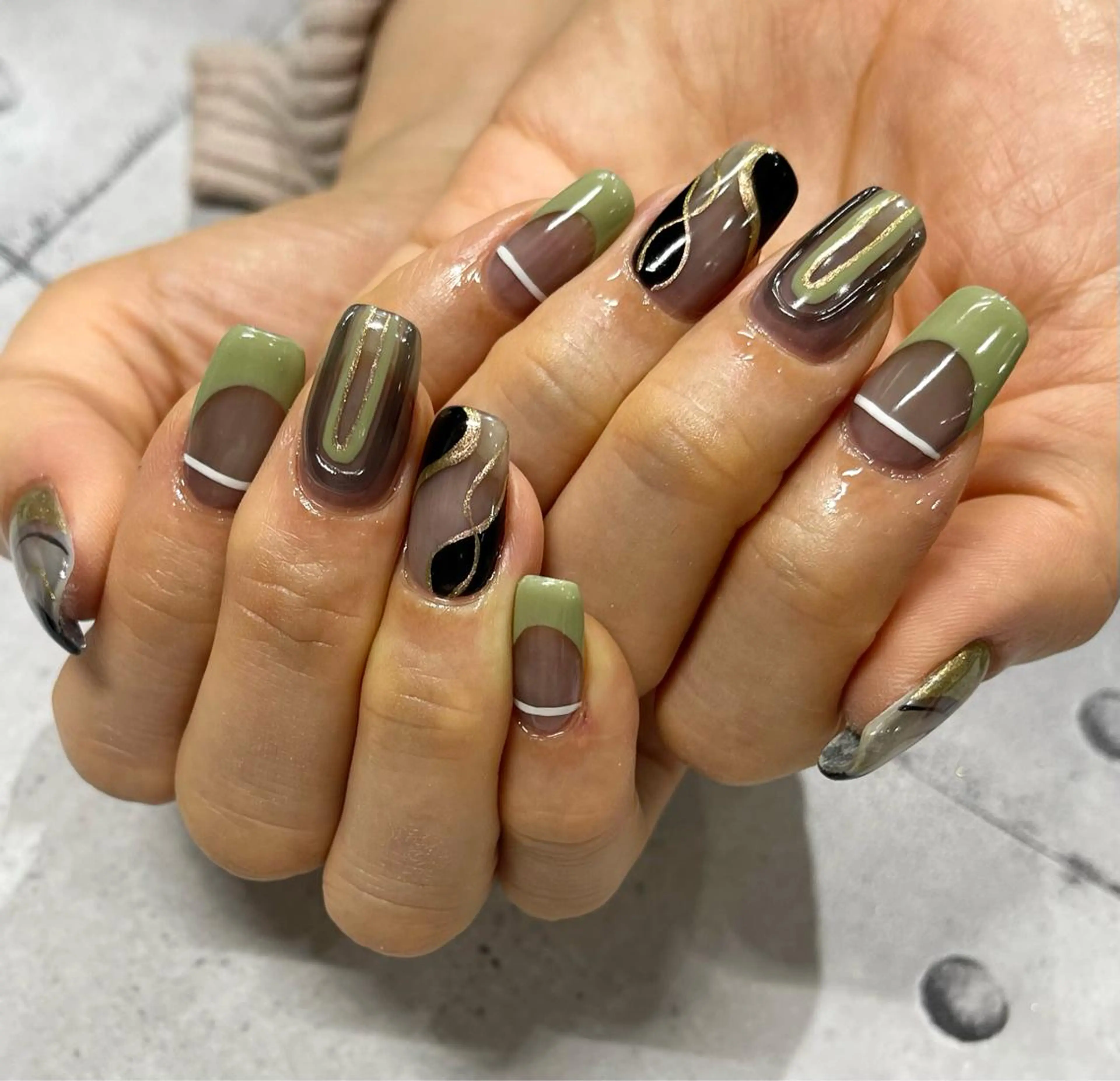 ネイル アートネイル Glück...所属・kohashi miwaのネイルデザイン