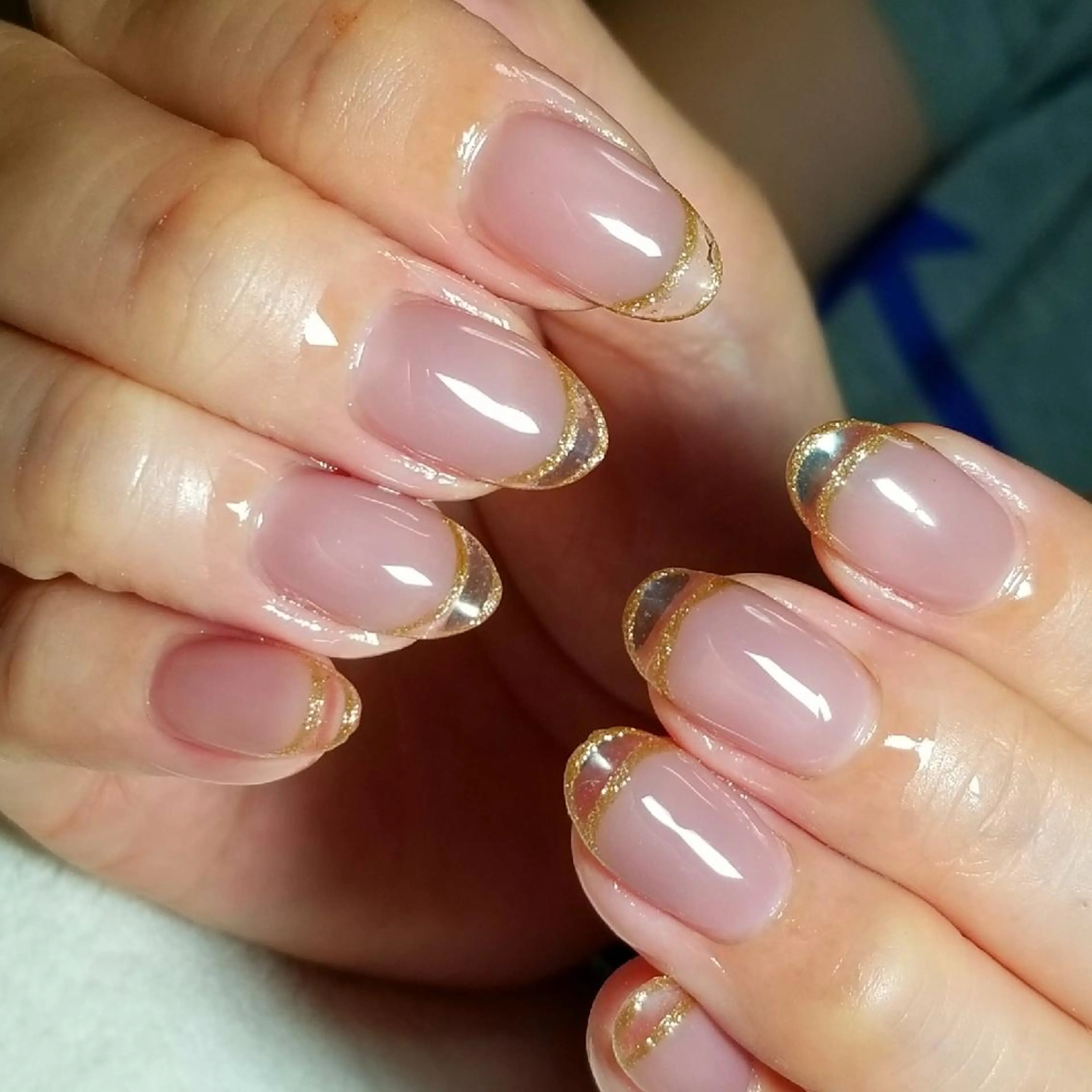 ネイル クリアネイル フレンチネイル trees_ nailのネイルデザイン
