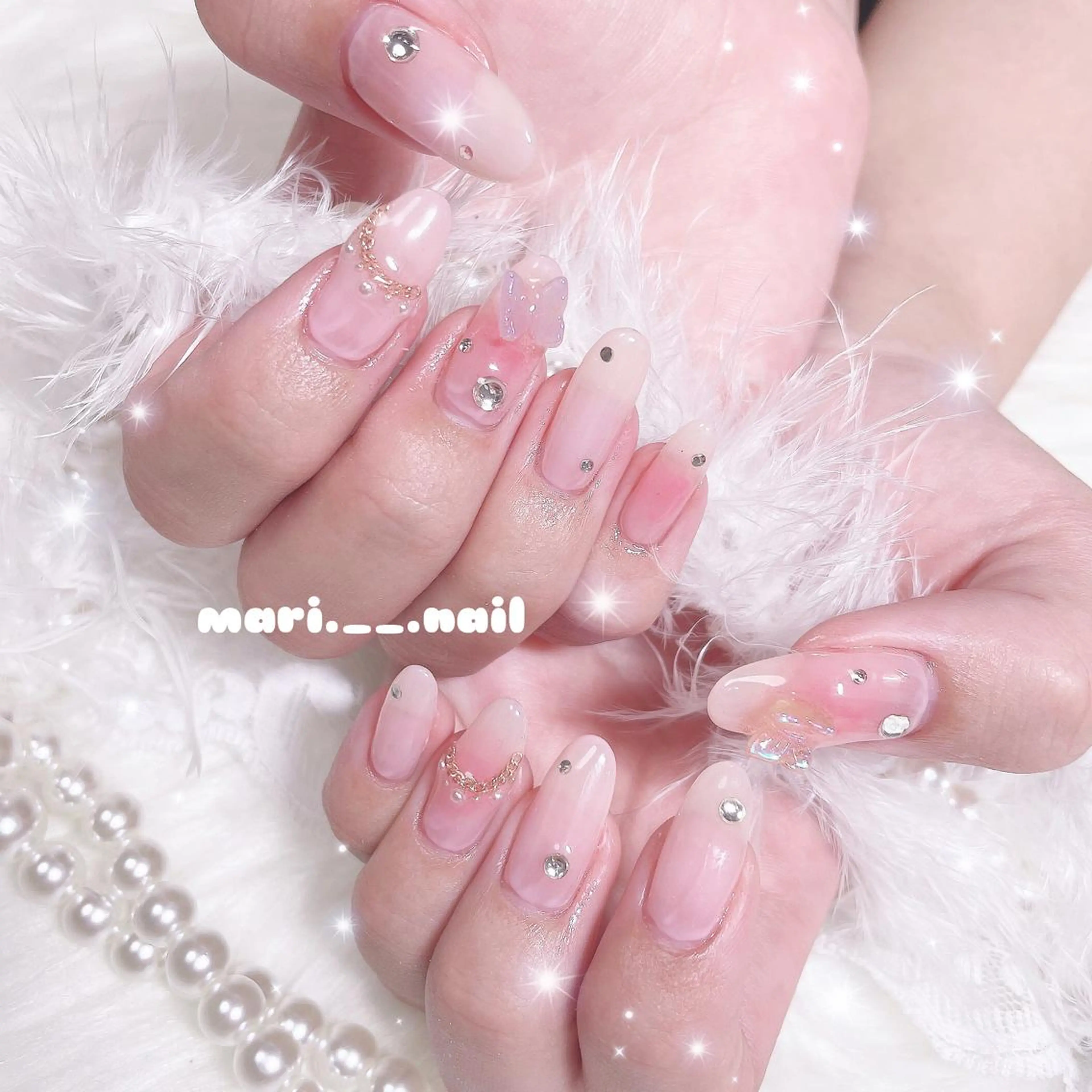 ネイル 🎀 Mayu 🎀痛ネイルのネイルデザイン