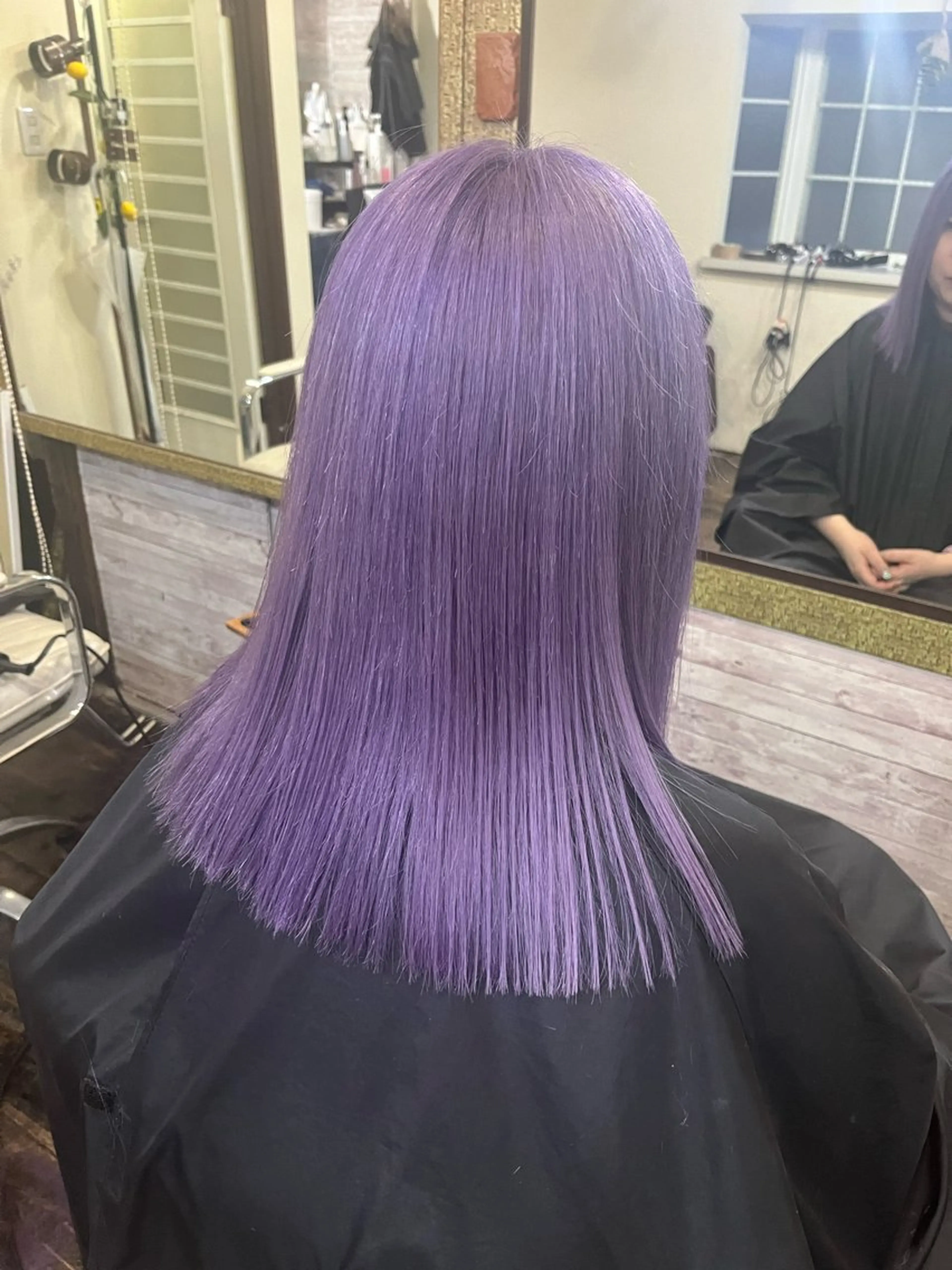 ミディアム カラー ヘアカラー 渡辺 健太のヘアスタイル
