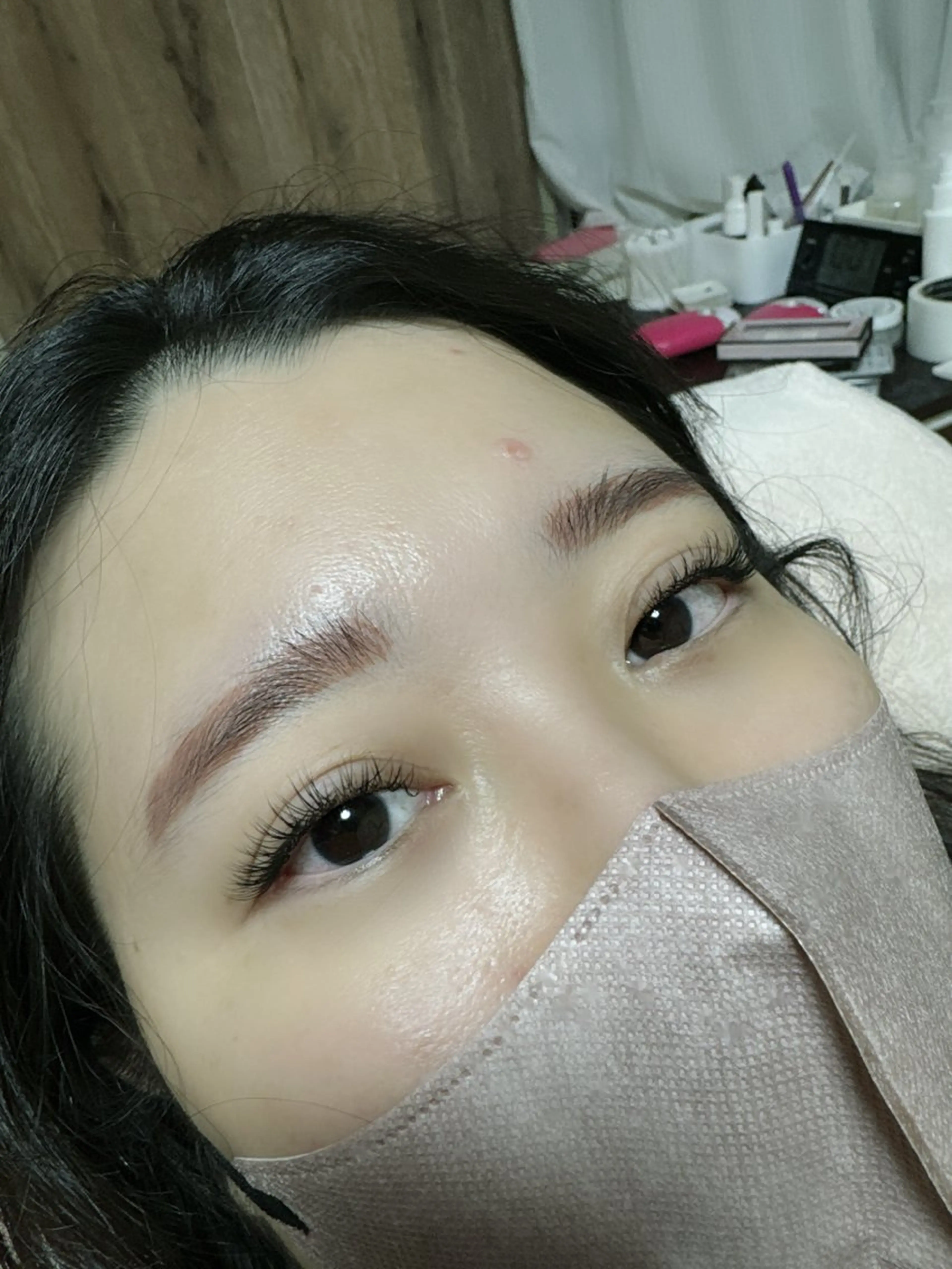 マツエク・マツパ 付け放題 キュート フラットラッシュ 伊藤名紬 マツエク専門のマツエク・マツパデザイン