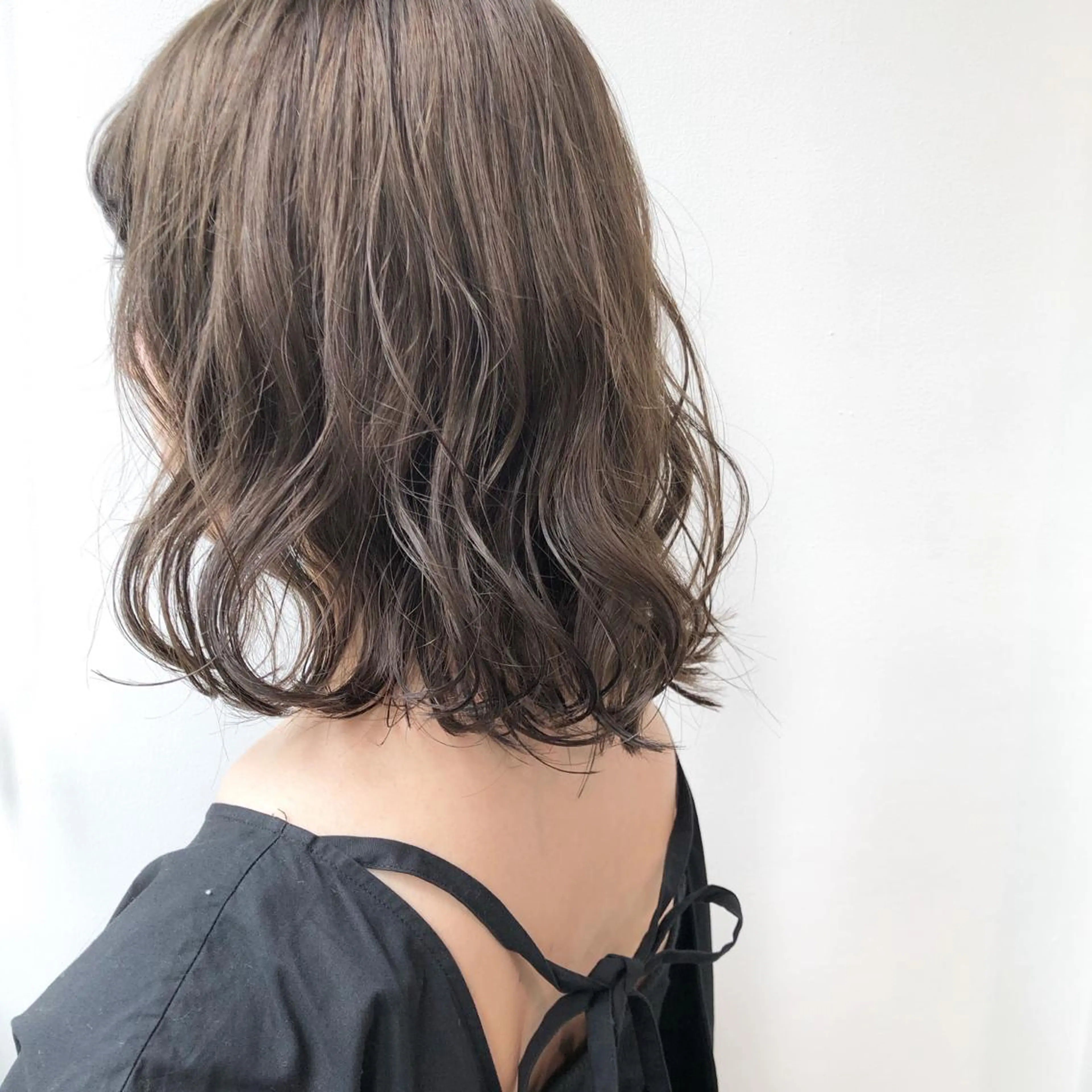 ミディアム カラー グレージュ ❤️sai❤️ official❤️のヘアスタイル