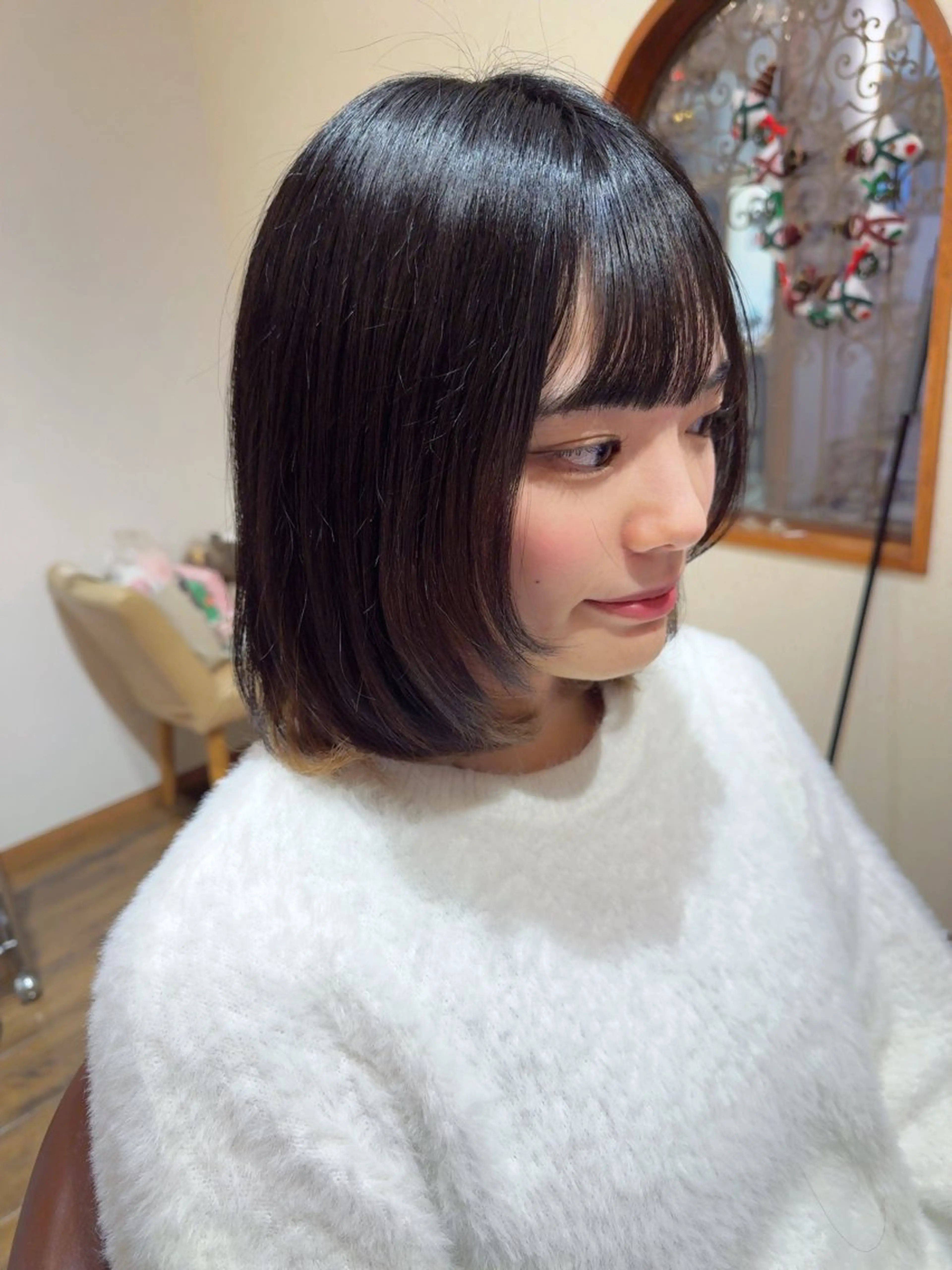 ミディアム adorable女池店所属・adorable 安中莉椰のヘアスタイル