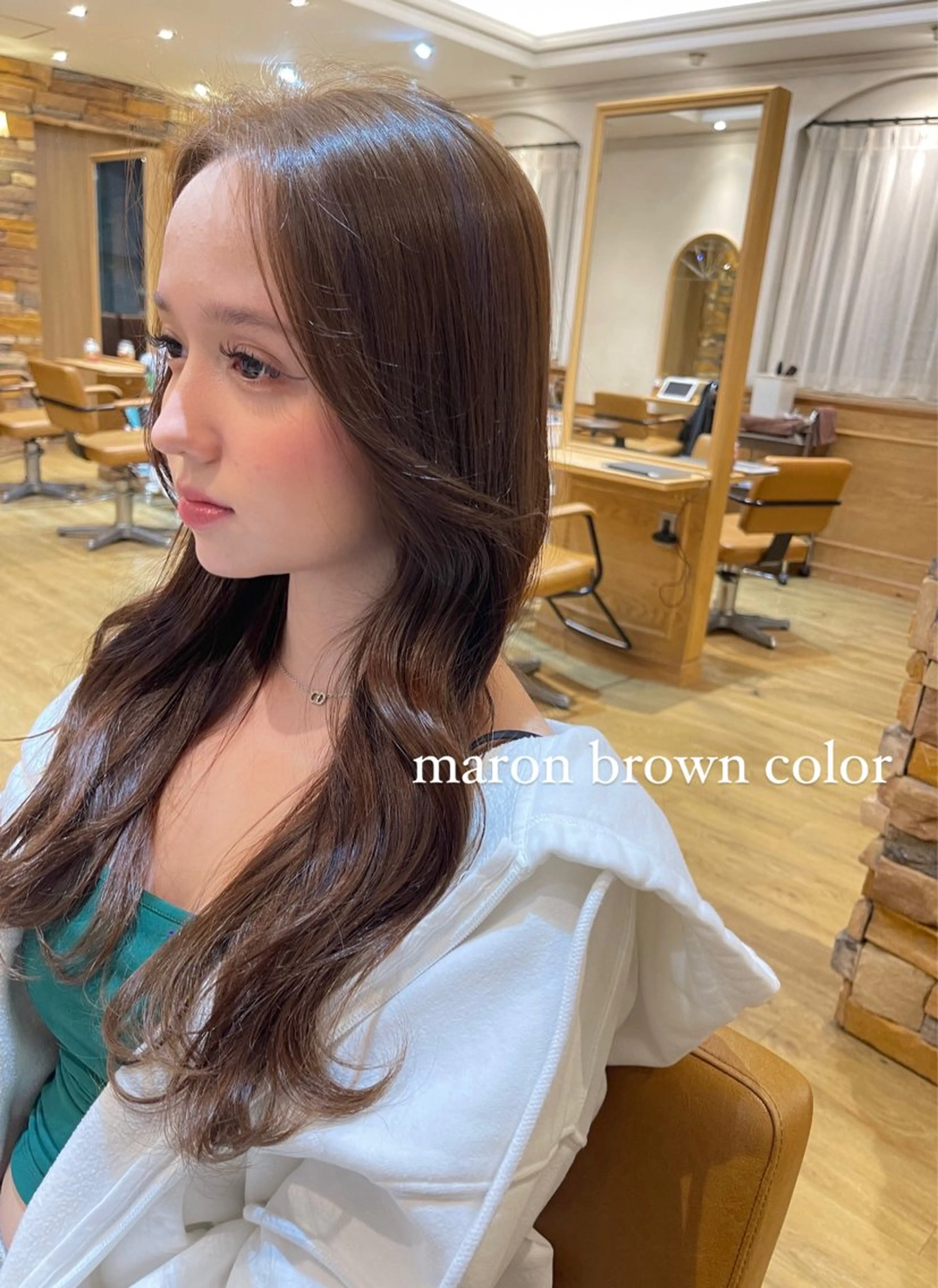 ロング カラー ヘアカラー トリートメント 🌸shuka🌸新 宿／coloristのヘアスタイル