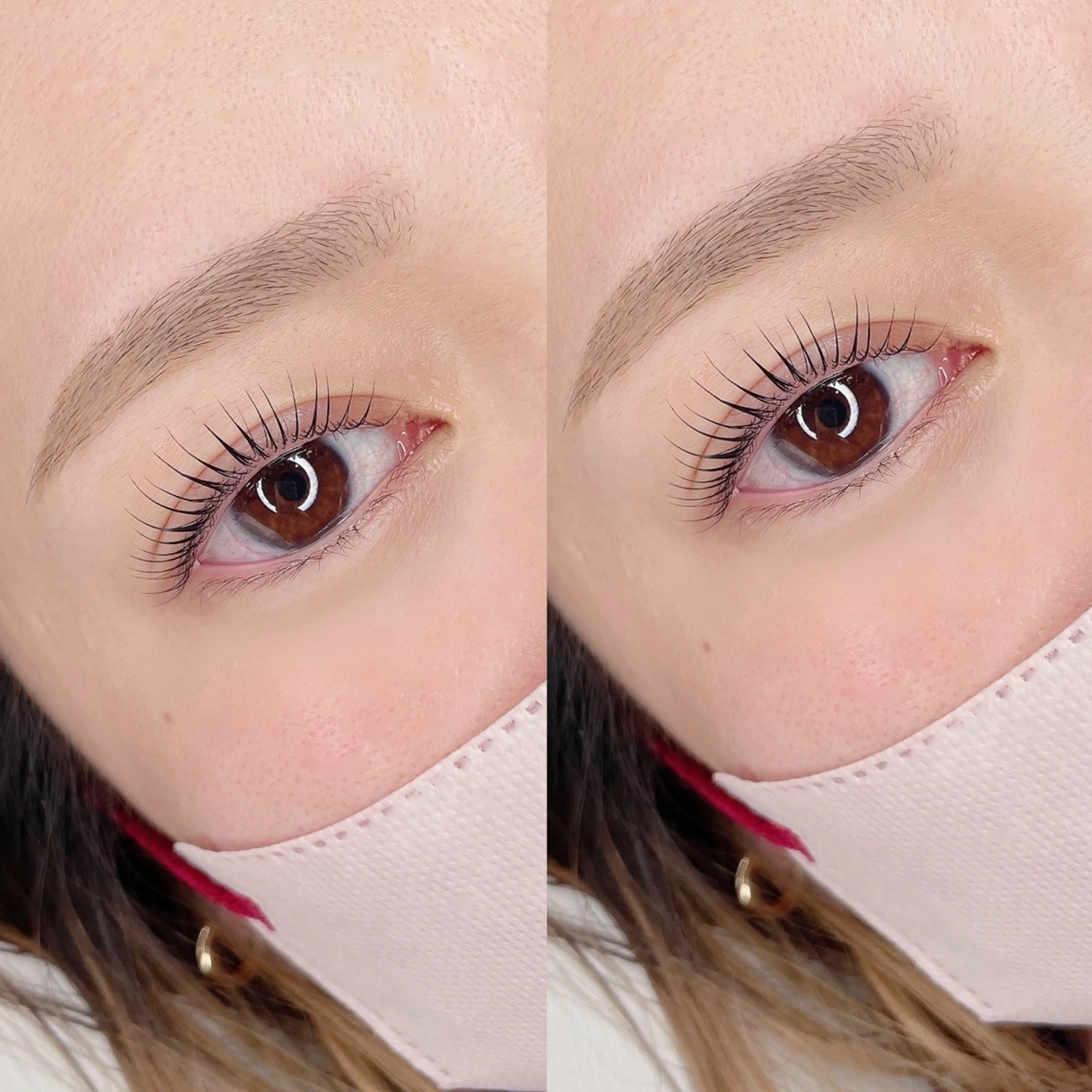 似合わせまつ毛パーマ＋美眉Waxの写真