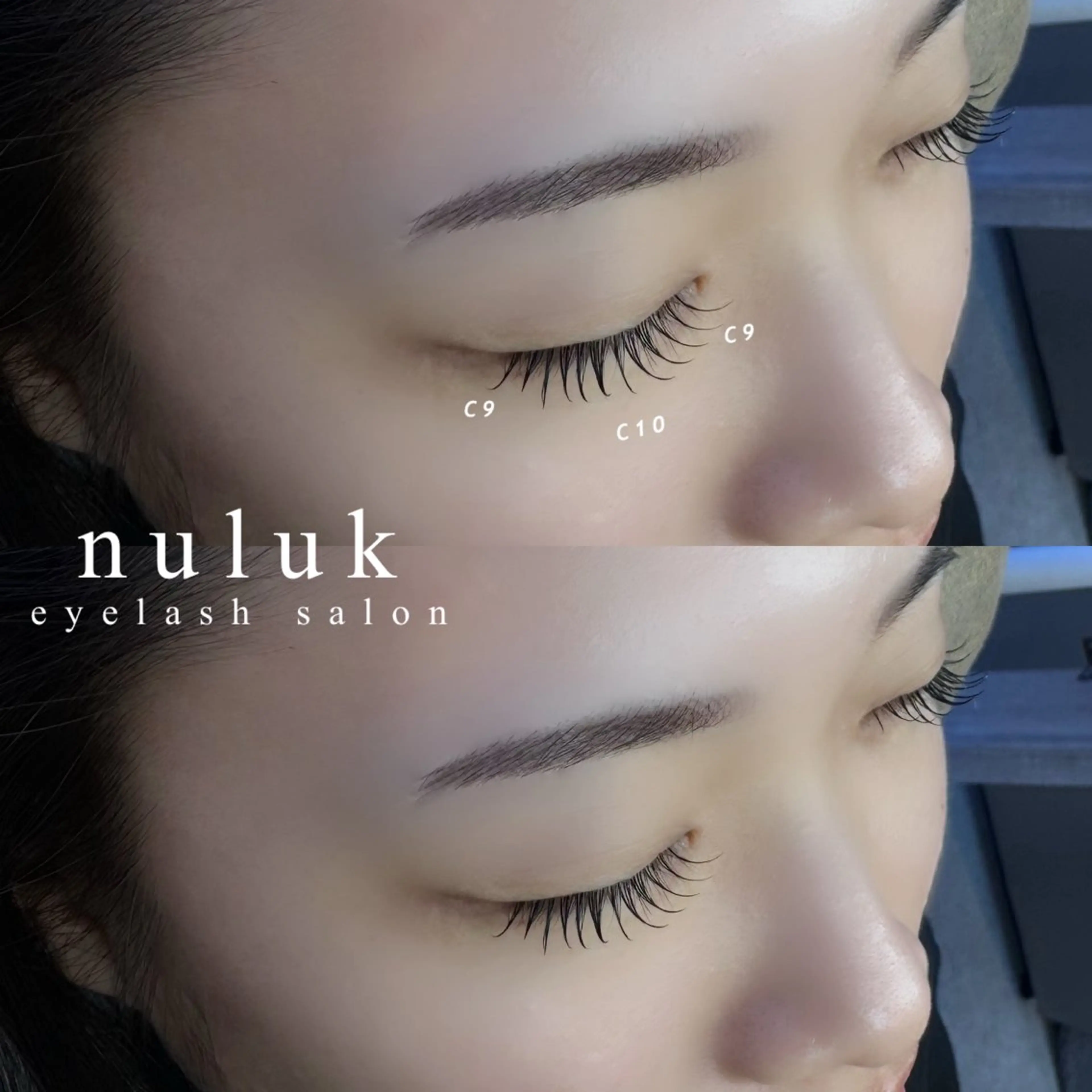 マツエク・マツパ キュート フラットラッシュ マツエク nuluk ／ eyelash🩰のマツエク・マツパデザイン