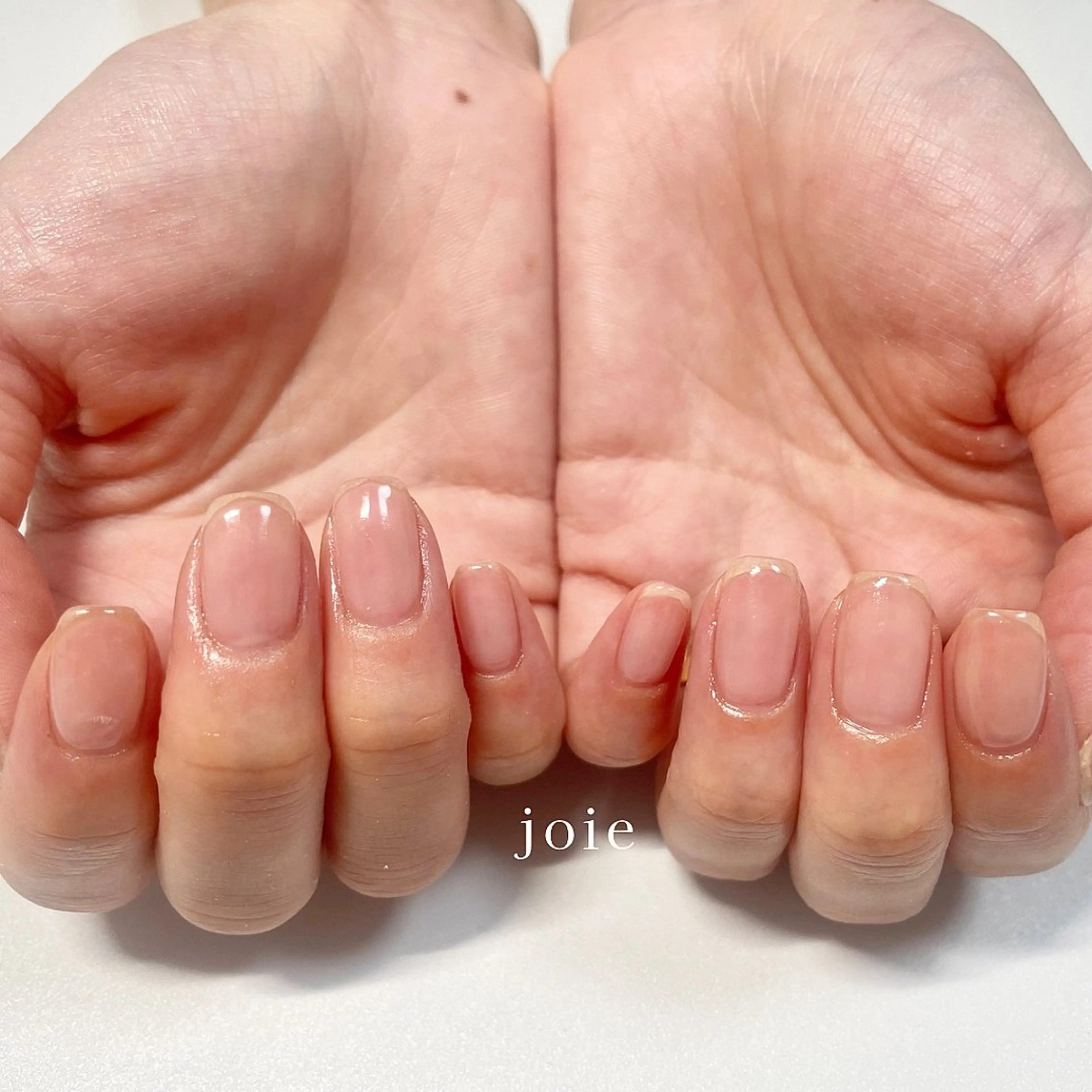 ネイル フットネイル フレンチネイル ジェルネイル ガラスフレンチ グラデーション Nailist Mikuのネイルデザイン