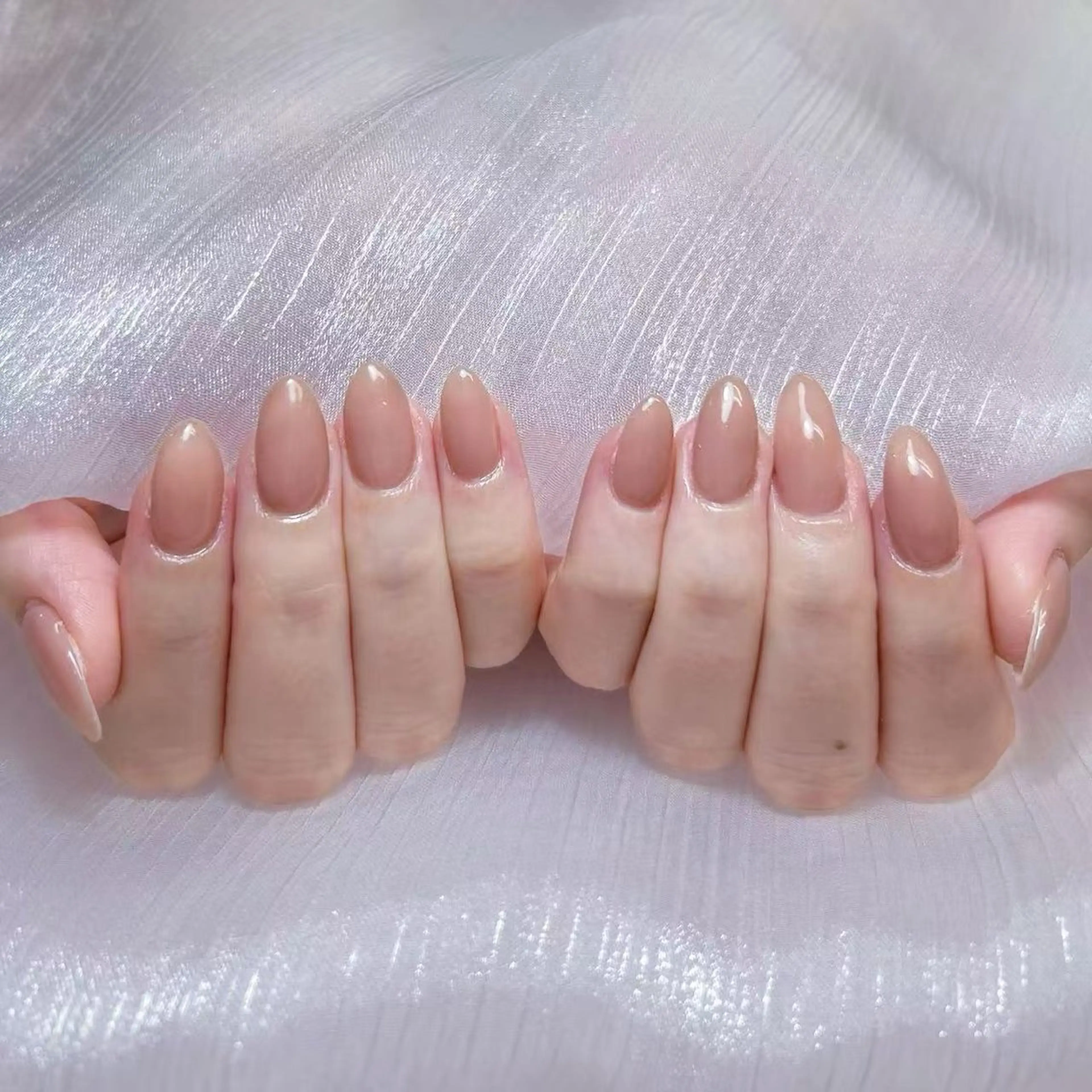 ネイル アートネイル オーロラネイル ガーリー キラキラネイル 韓国ネイル ハンドネイル yu ri 🌹のネイルデザイン