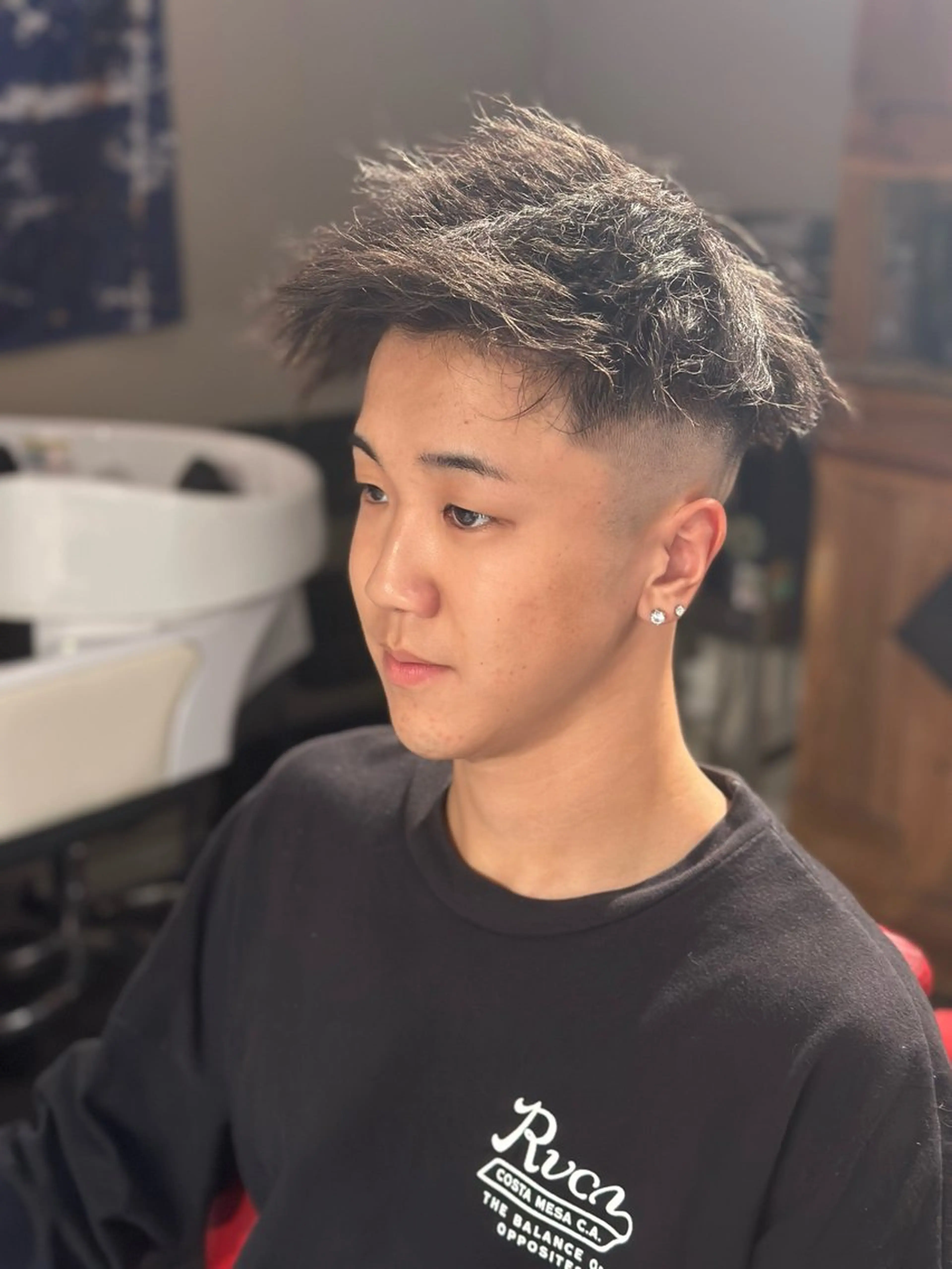 パーマ メンズ SON＆MARLEY'S BAR BER所属・Yu gaのヘアスタイル