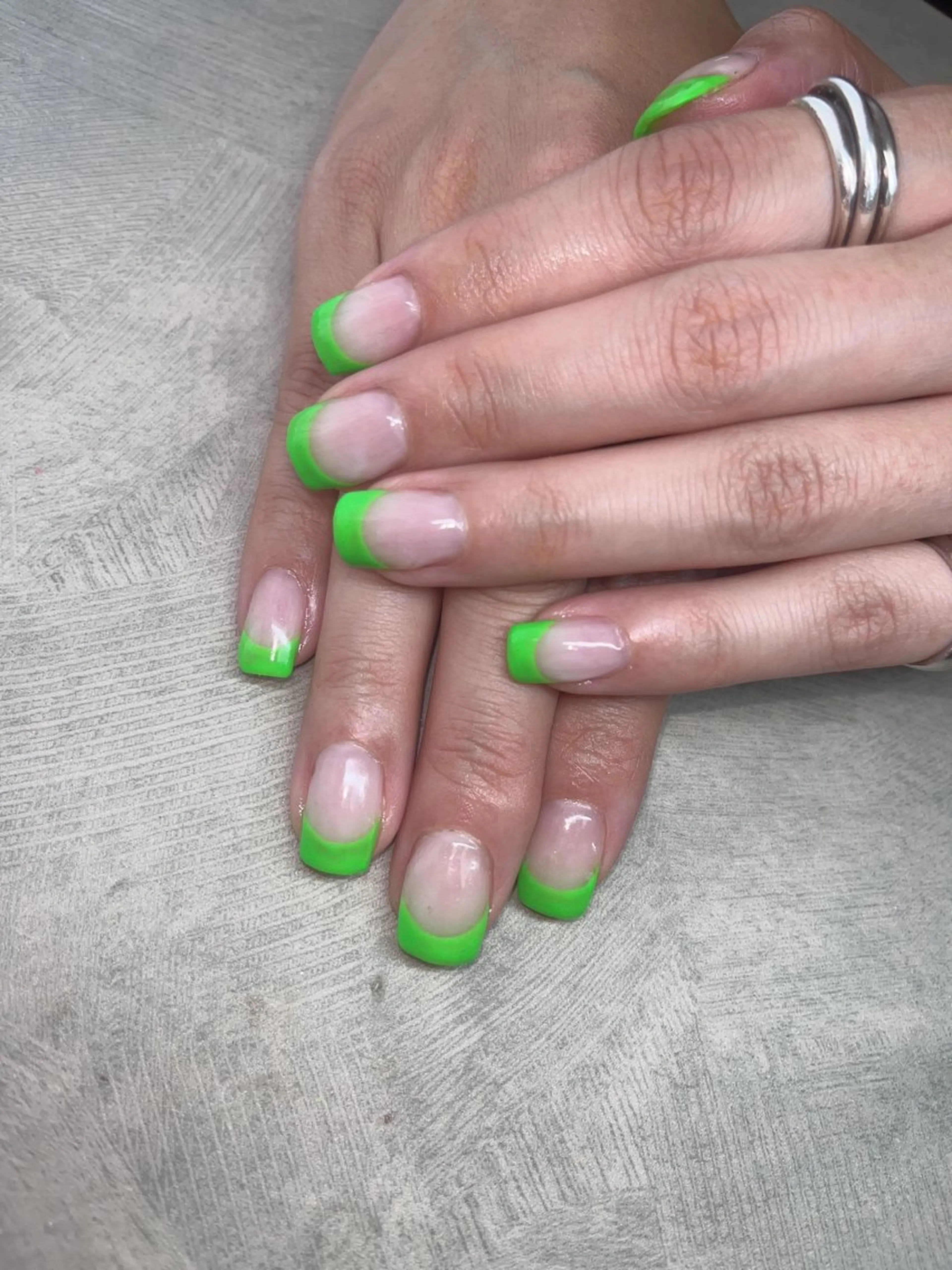 ネイル フレンチネイル ハンドネイル MIKA ♡のネイルデザイン