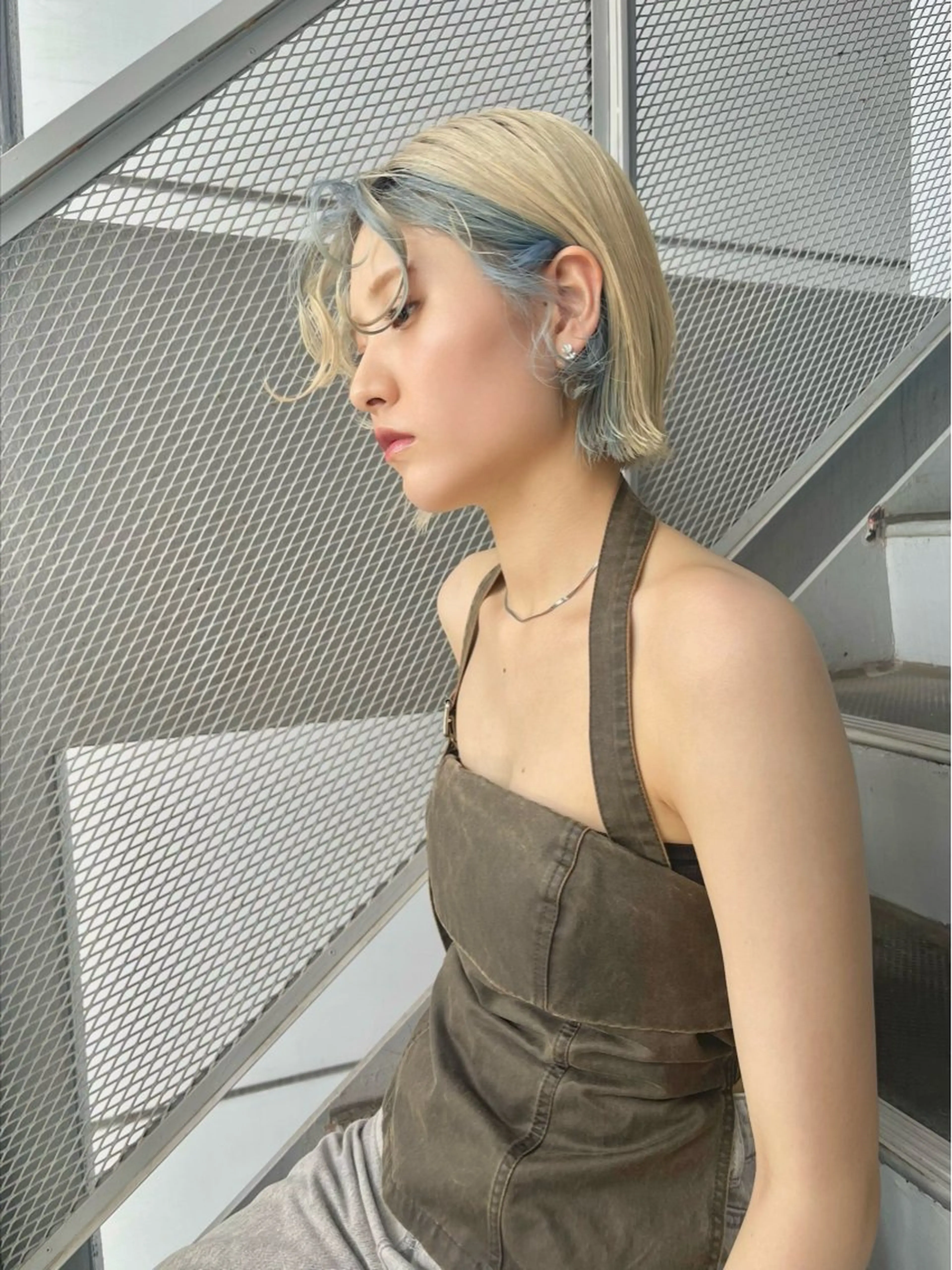 ショート カット ヘアカラー トリートメント sea's所属・平果帆/レイヤー /矢場町/ブリーチのヘアスタイル