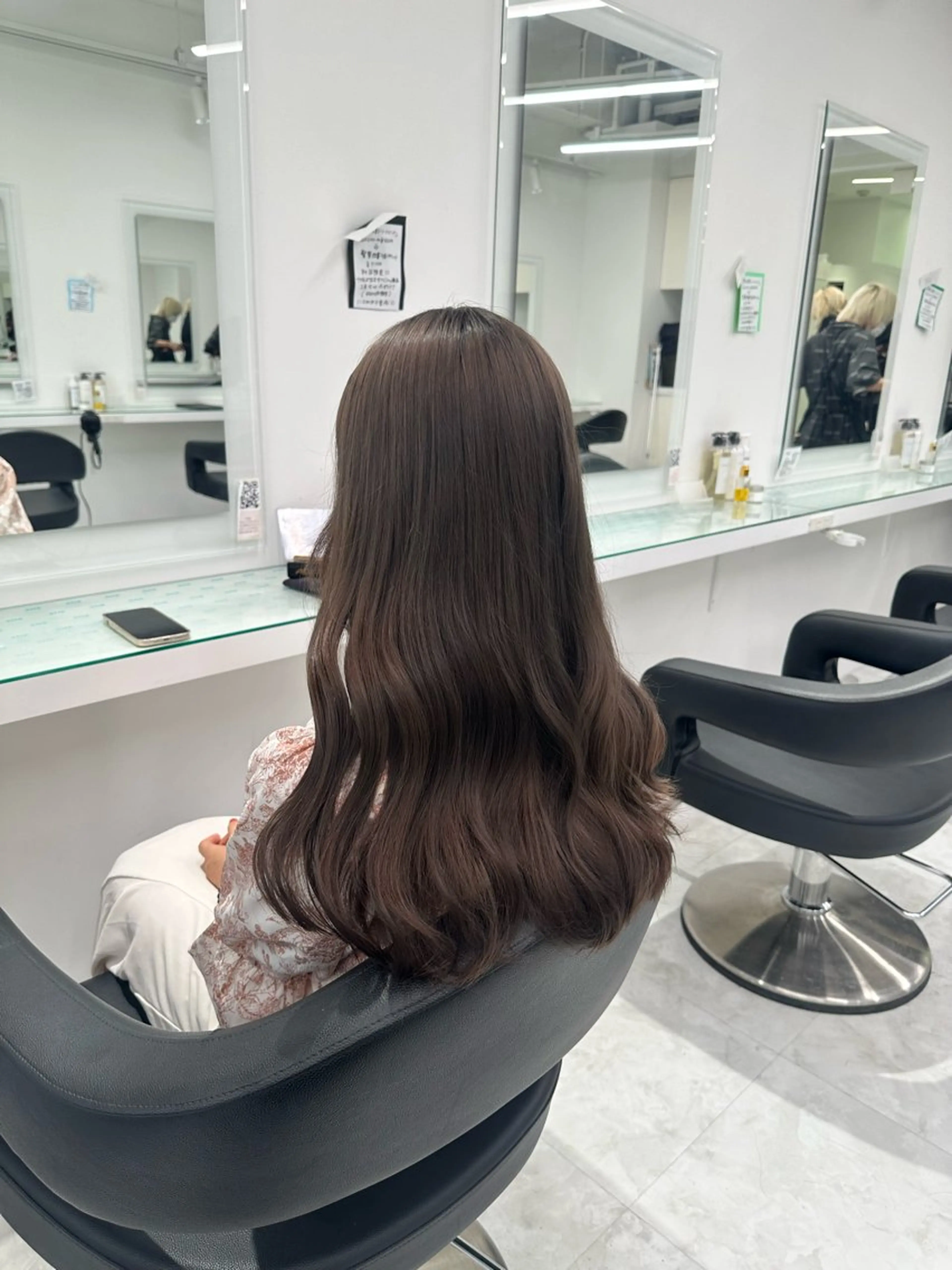 カラー マンツーマン/原宿/ 透明感カラー⭐️のヘアスタイル