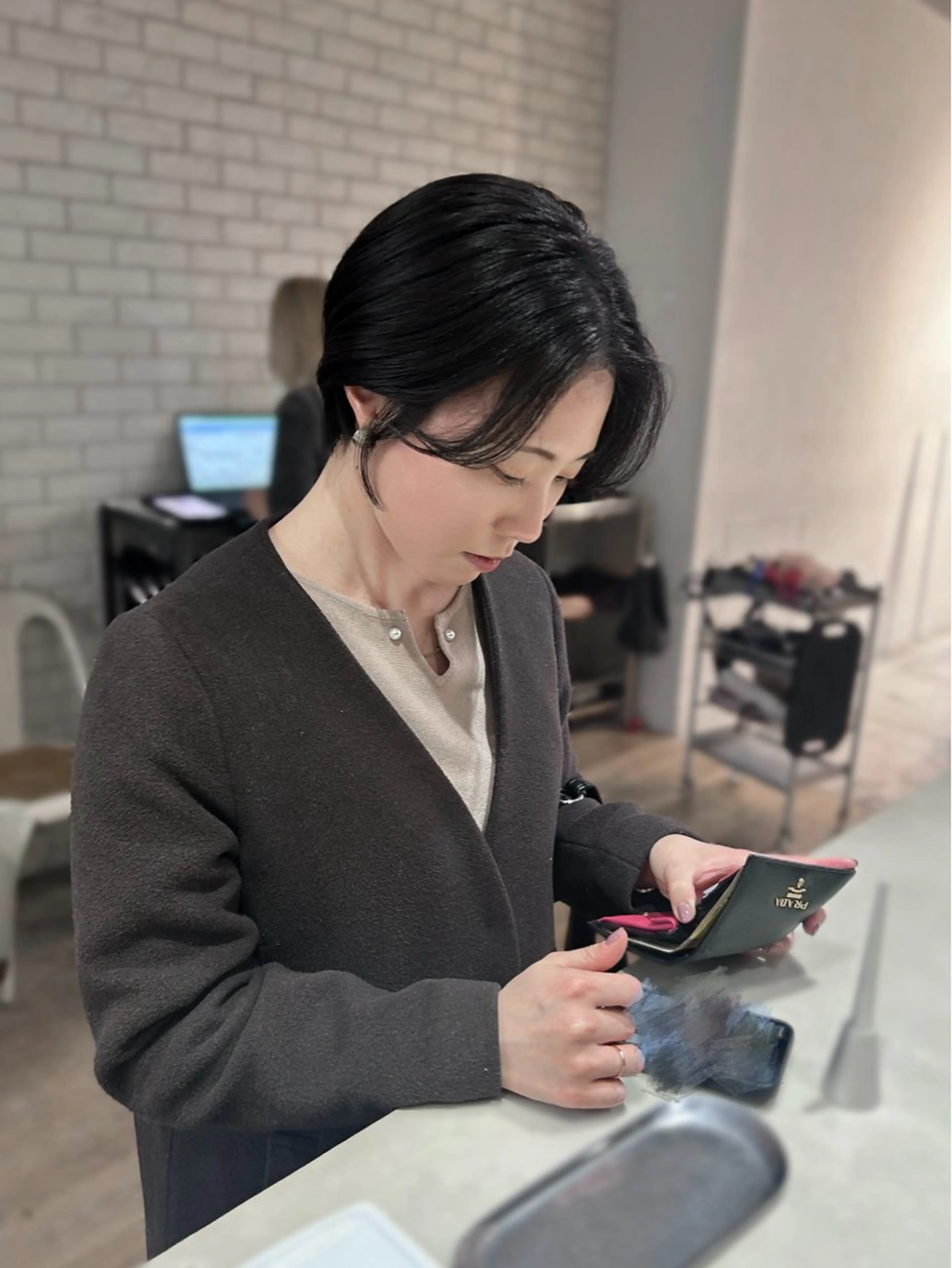 ショート ショートヘア ALBUM所属・Hinata🛸 ボブ美容師のヘアスタイル