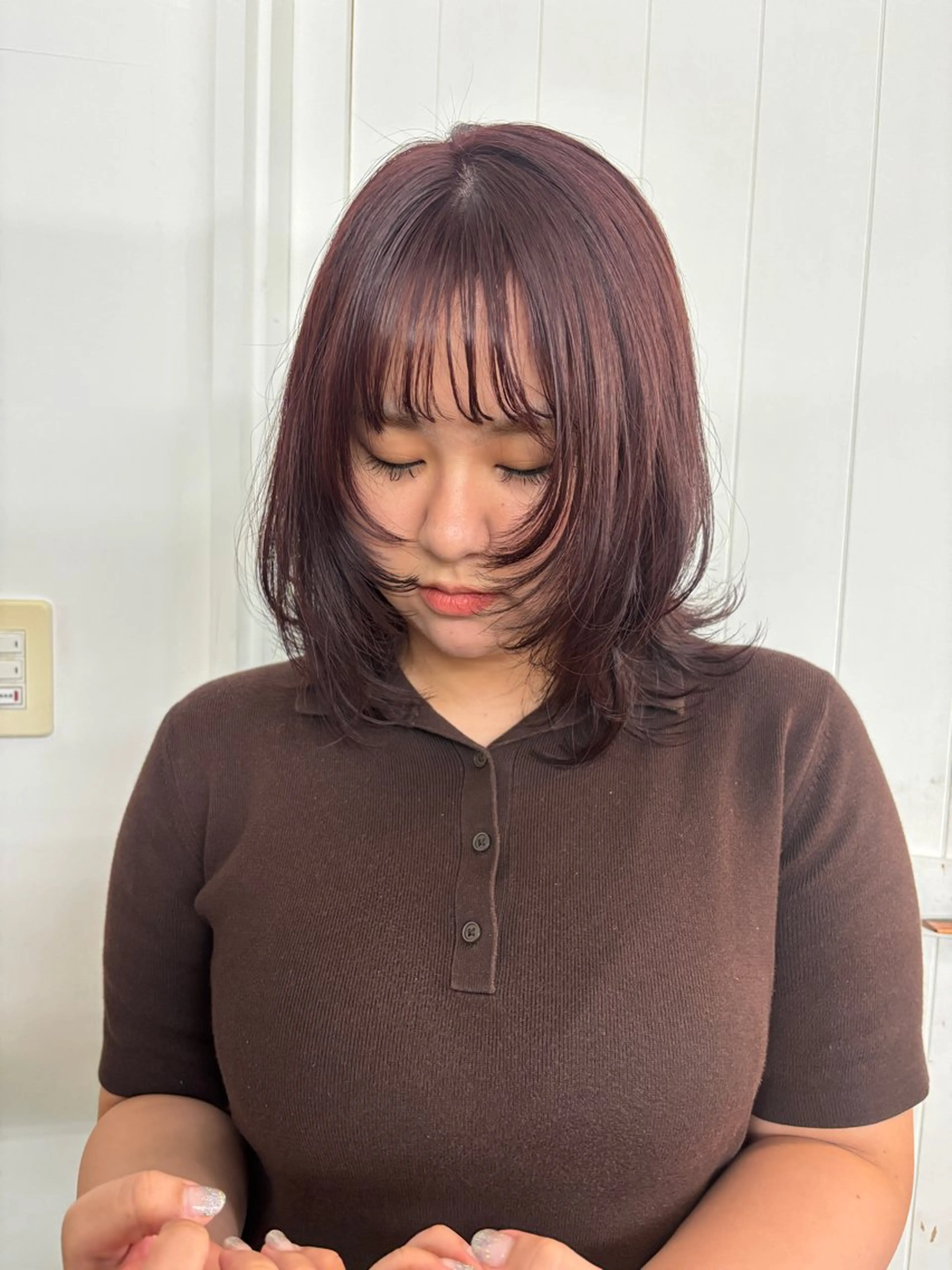 セミロング jonsi所属・KIZUKI KIRARAのヘアスタイル