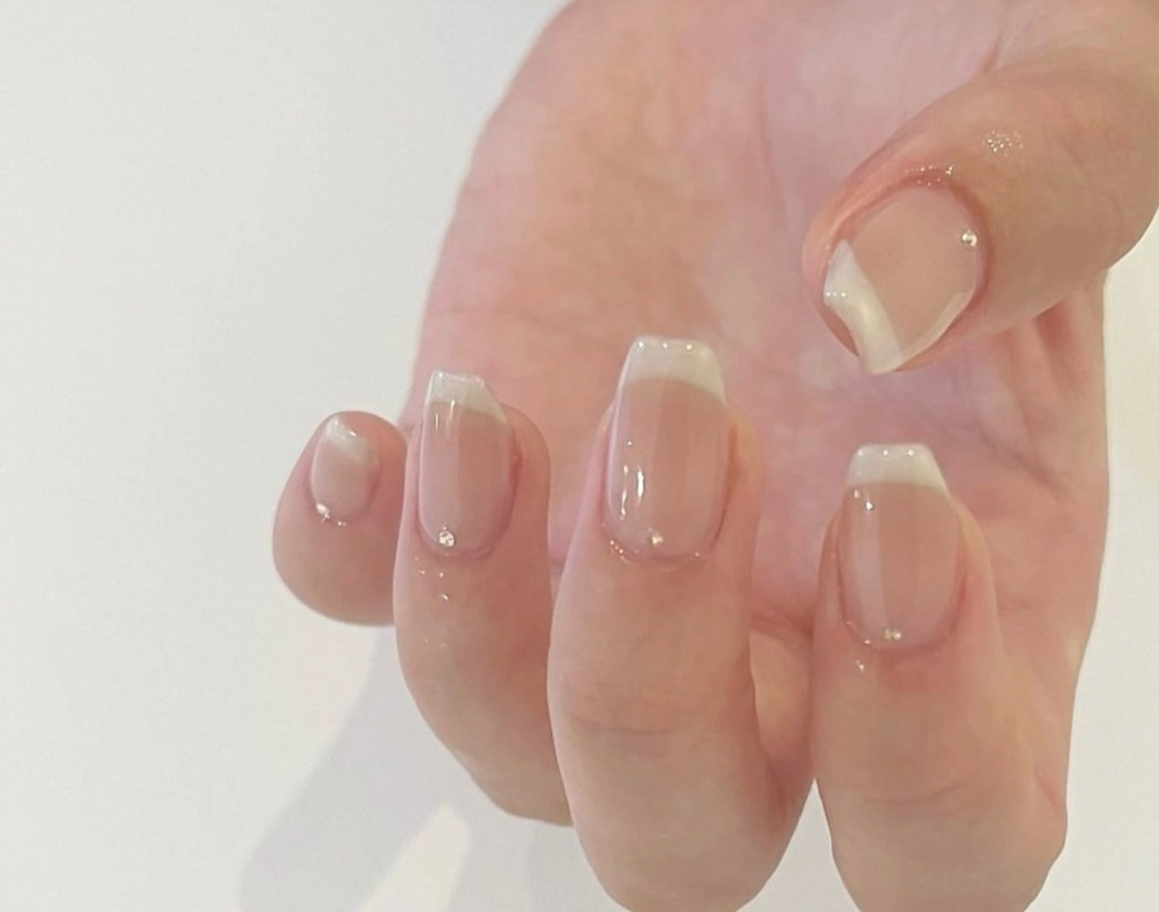 フレンチネイル💅(オフ無し)🌸の写真