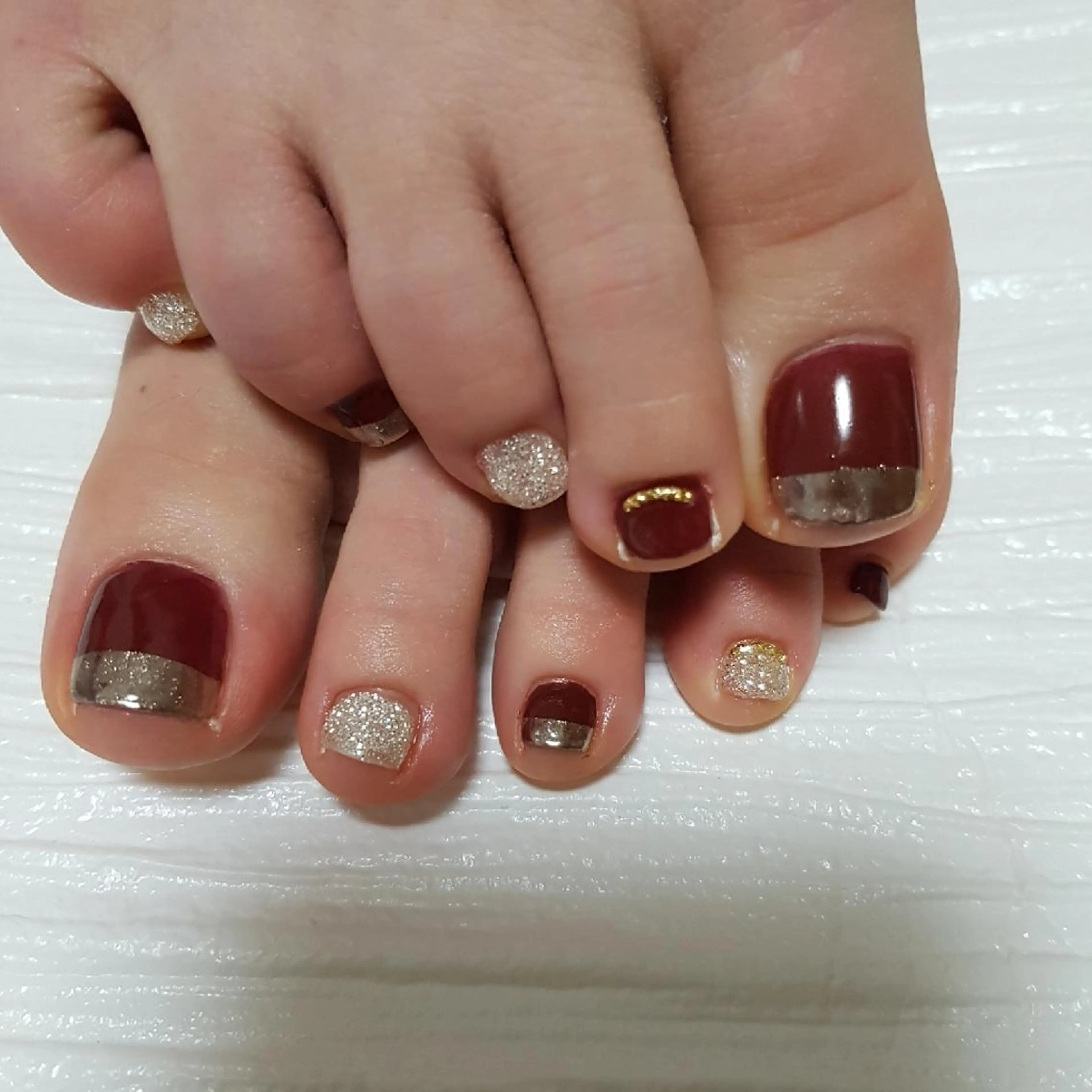 ネイル フットネイル 持ち込み Fa.Stella ファステラ のネイルデザイン