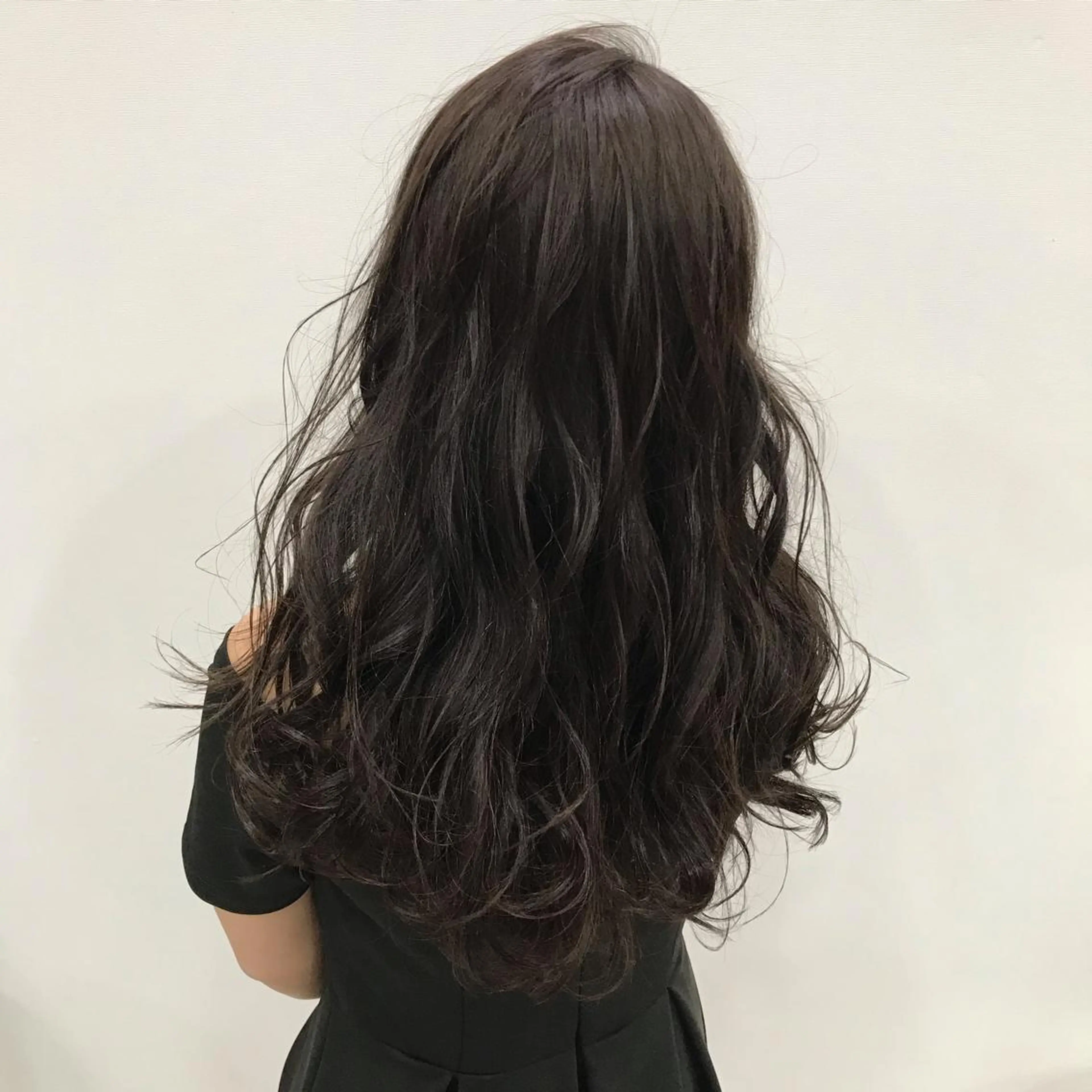 ロング カラー 佐山 聖玲奈のヘアスタイル