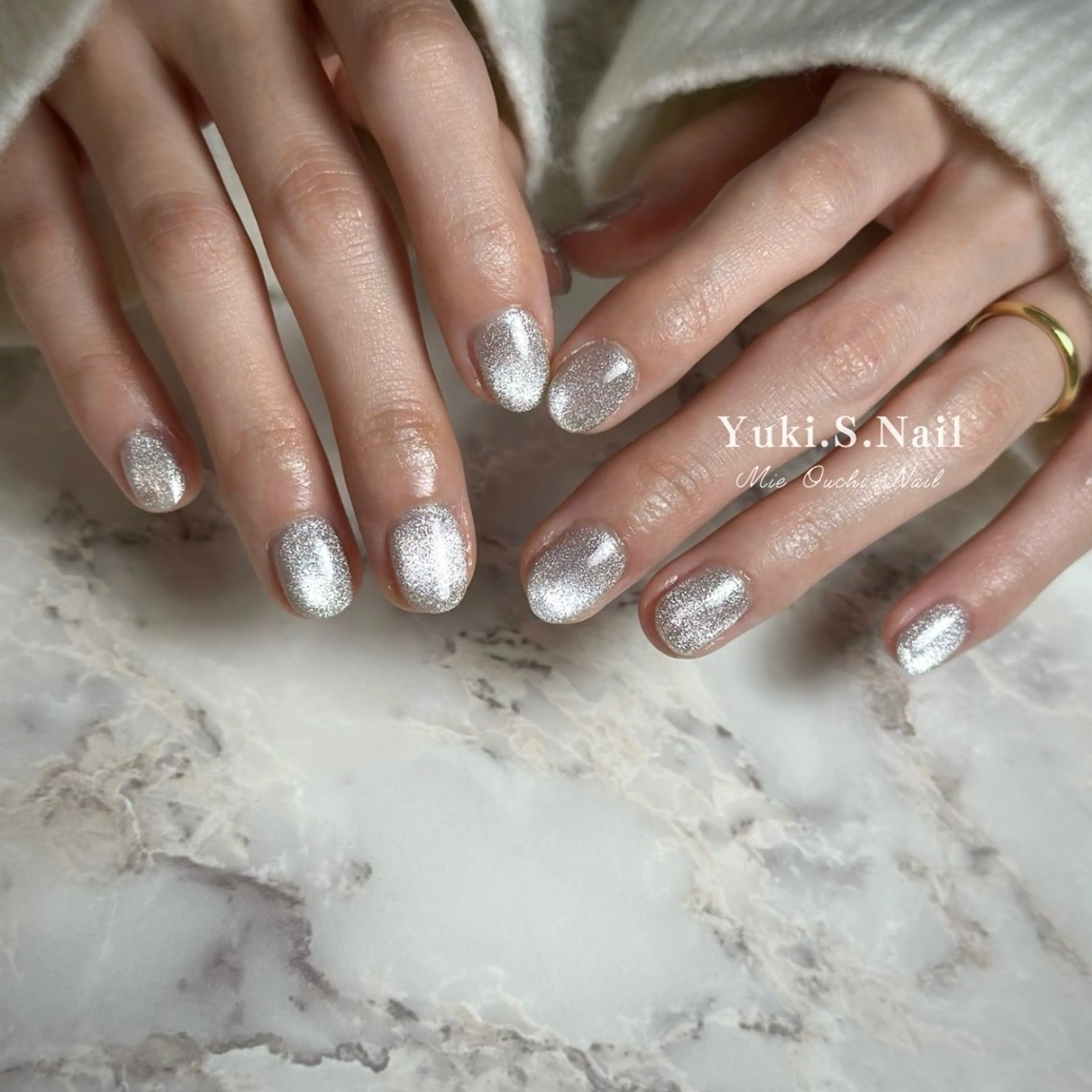 ショート ハンドネイル Yuki S.Nailのネイルデザイン