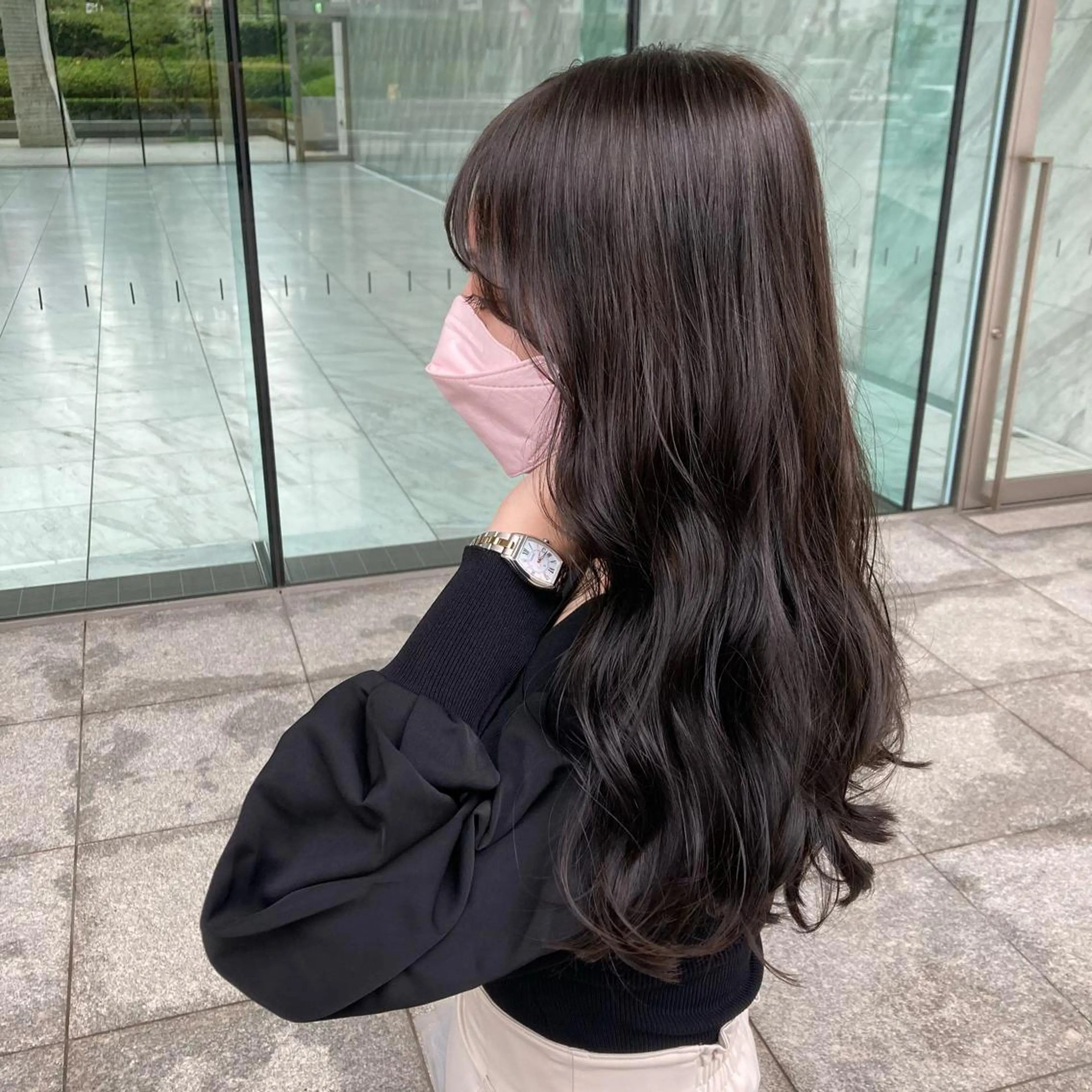 ロング カラー カット ヘアカラー トリートメント GO TODAY SHAIRE SALON原宿vita店舗所属・🩷完全マンツーマン 💖ASAHIのヘアスタイル