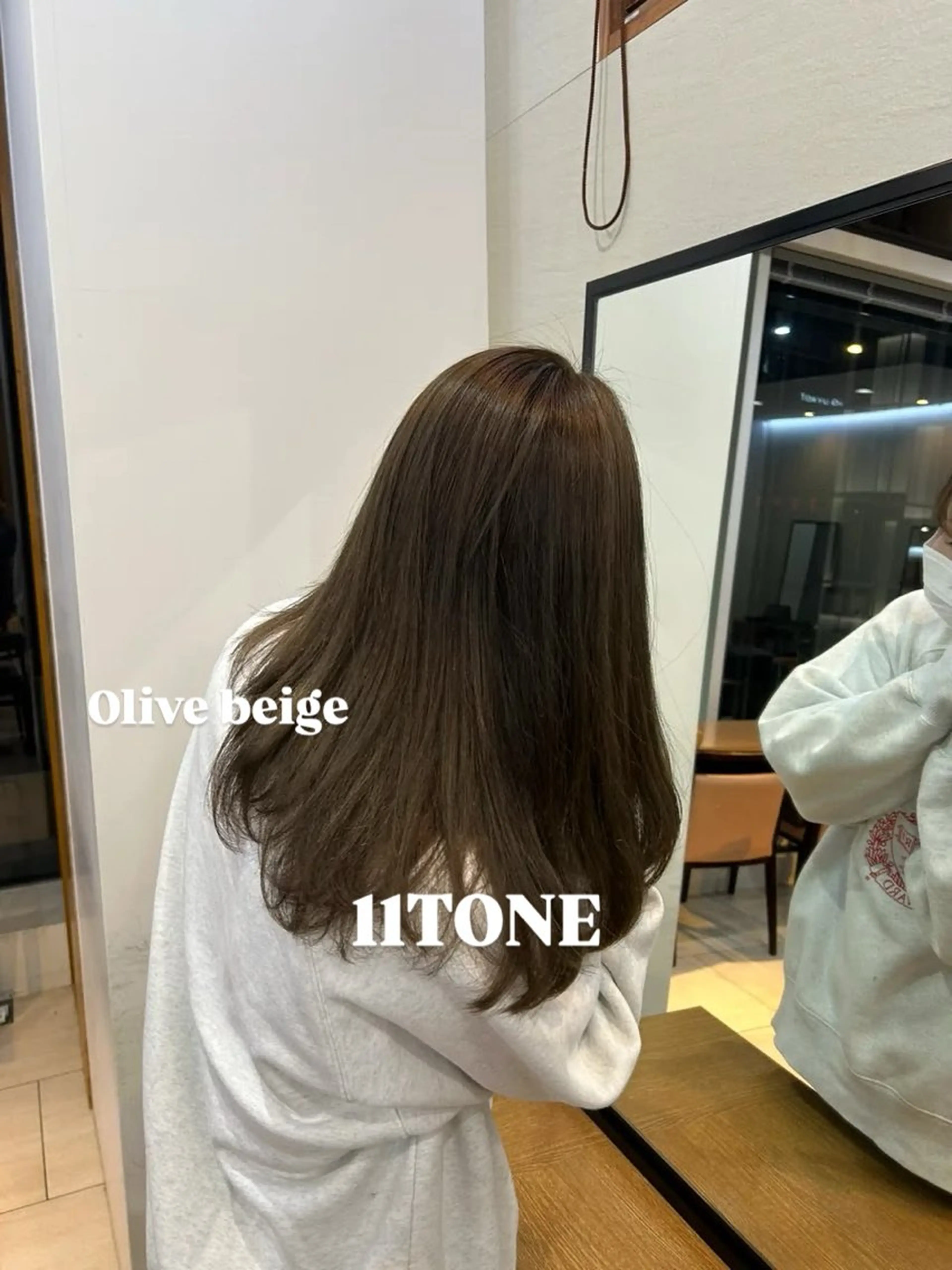 【安定人気イチバン1️⃣】赤味を抑えたい方🌱 Olive One color+treatment🫒の写真