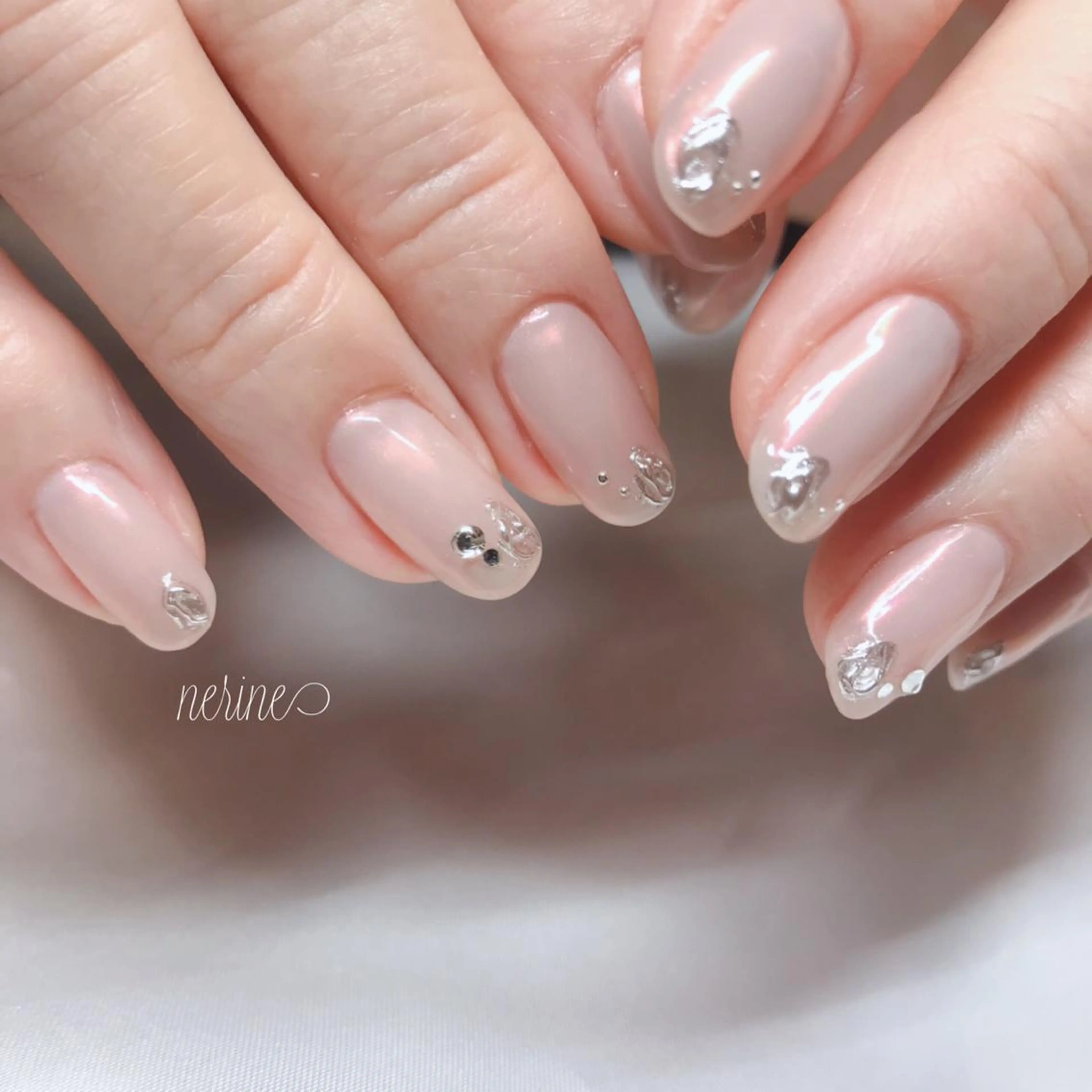 ネイル オーロラネイル NAILST Naomiのネイルデザイン