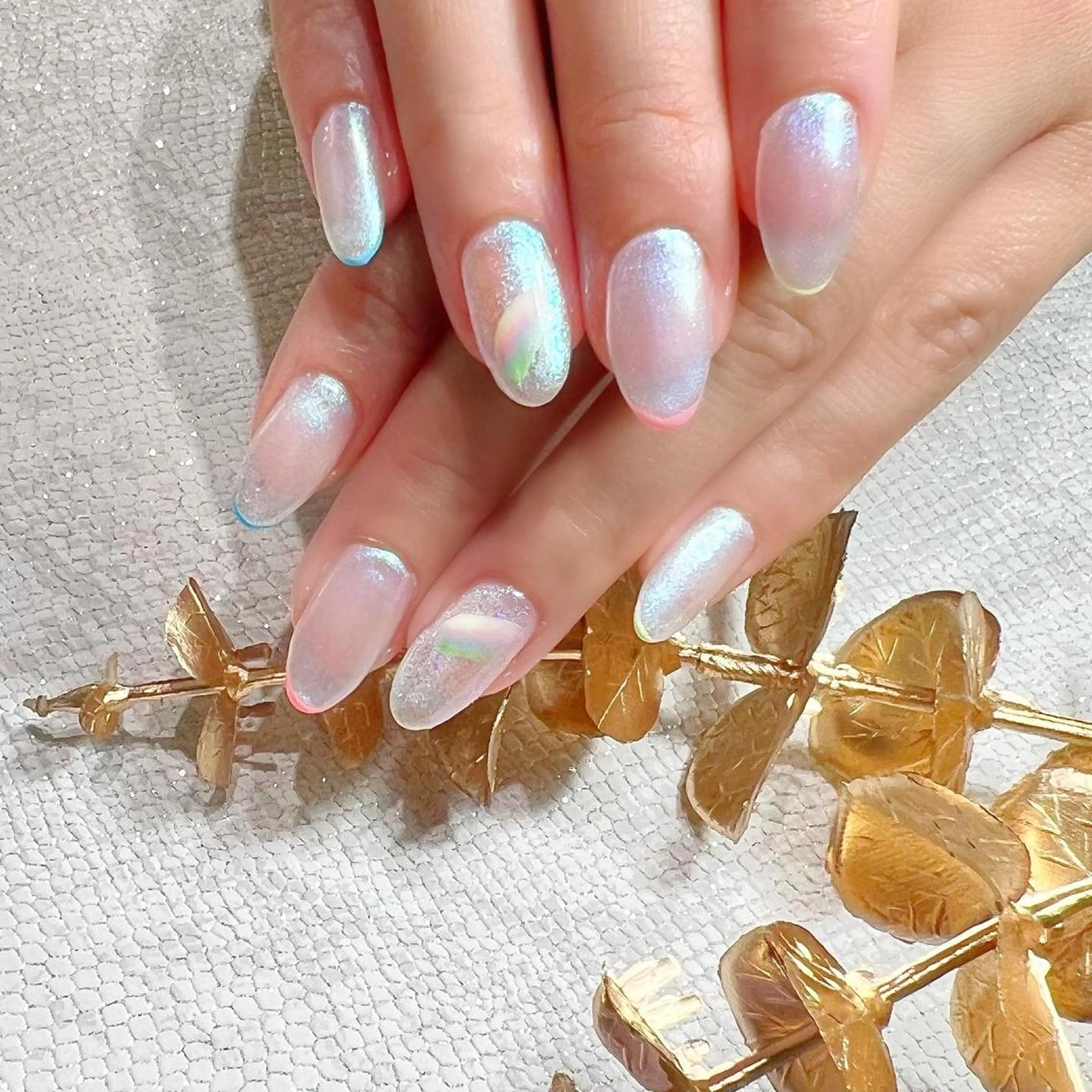 ネイル Mizuliネイル 眉毛メイクのサロンのネイルデザイン