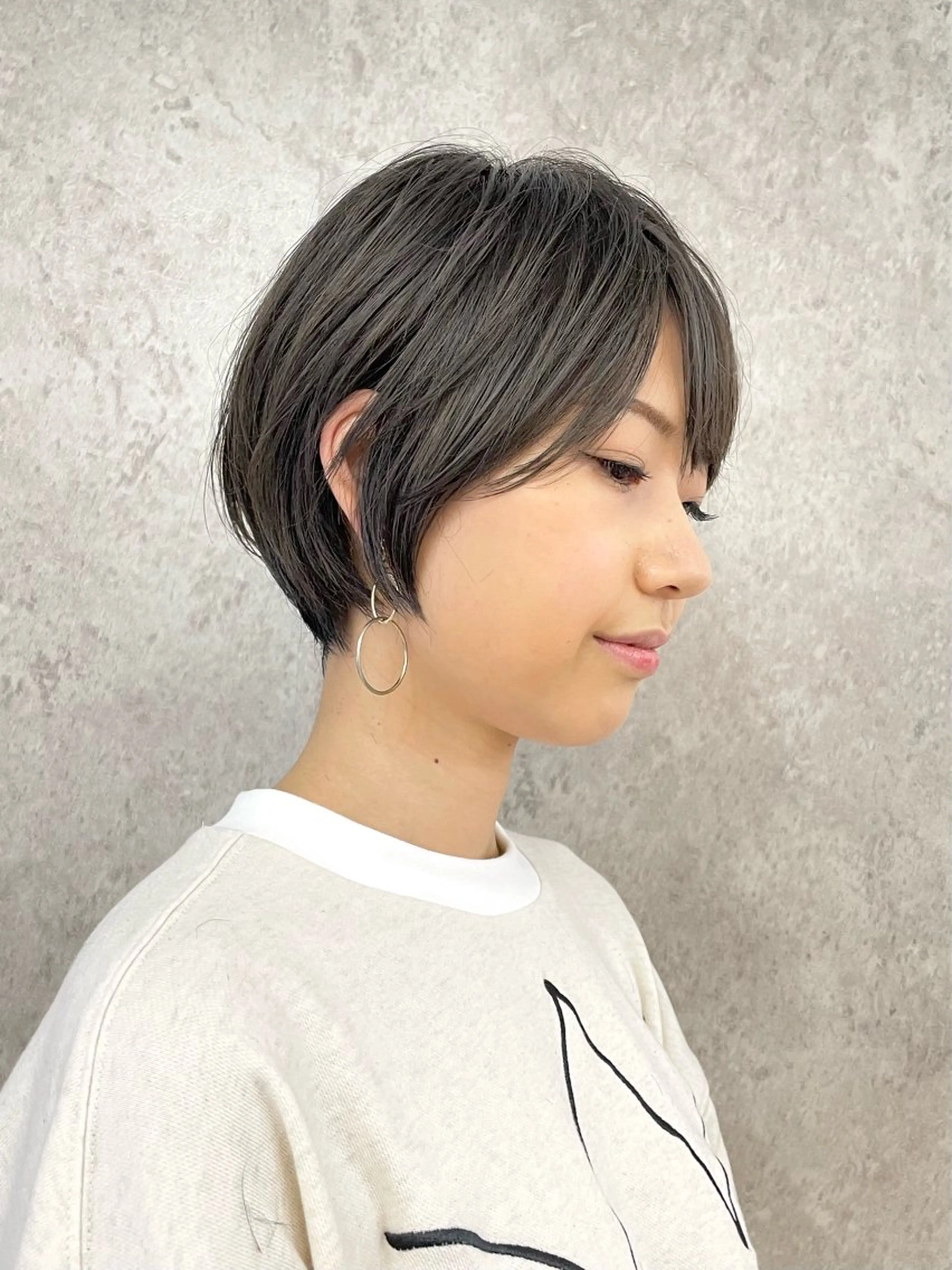 ショート cinq所属・ハイライトカラー ❤︎hirokoのヘアスタイル