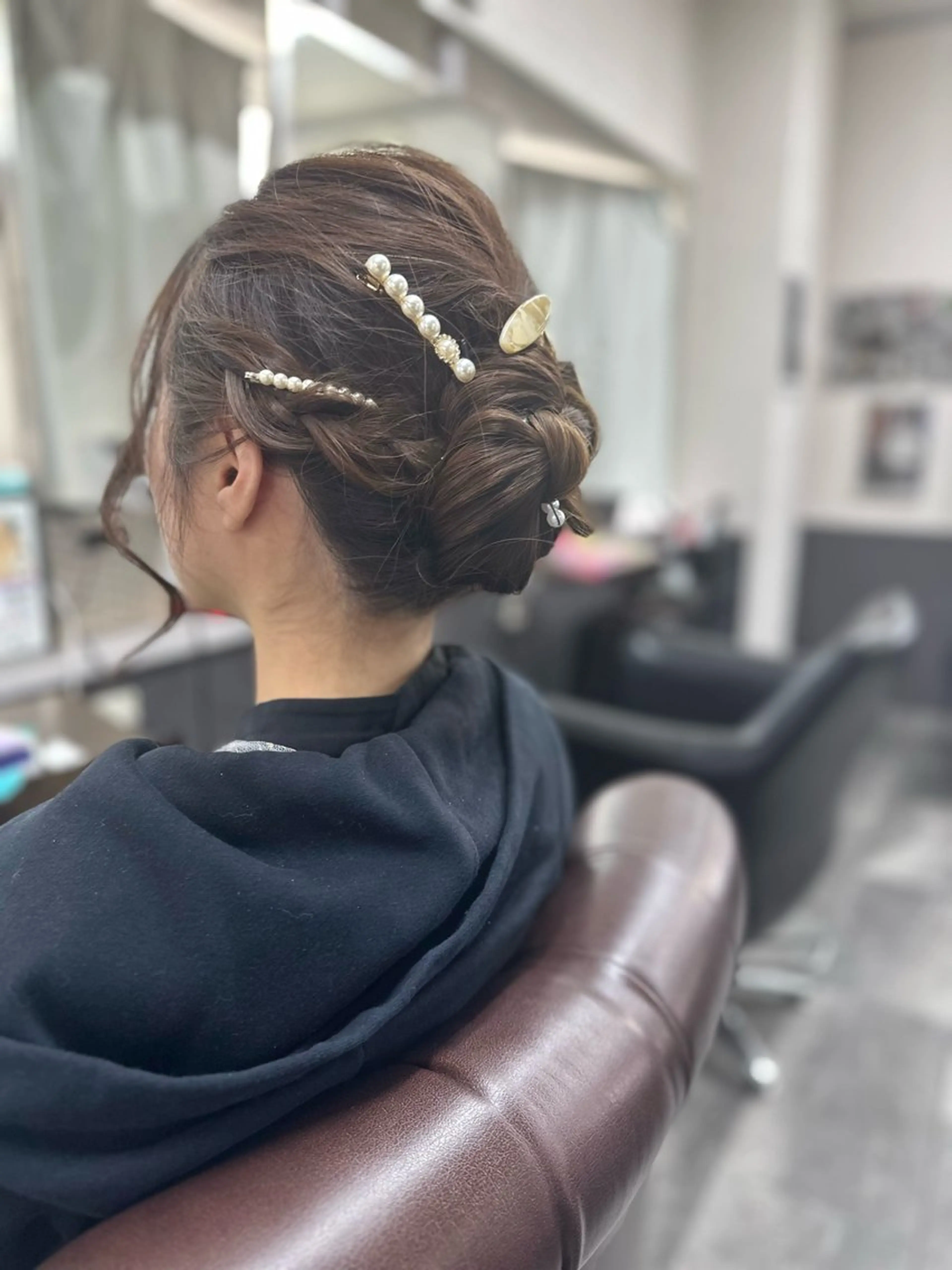 ヘアアレンジ エンゼル美容室所属・エンゼルス美容室斉間 圭司のヘアスタイル