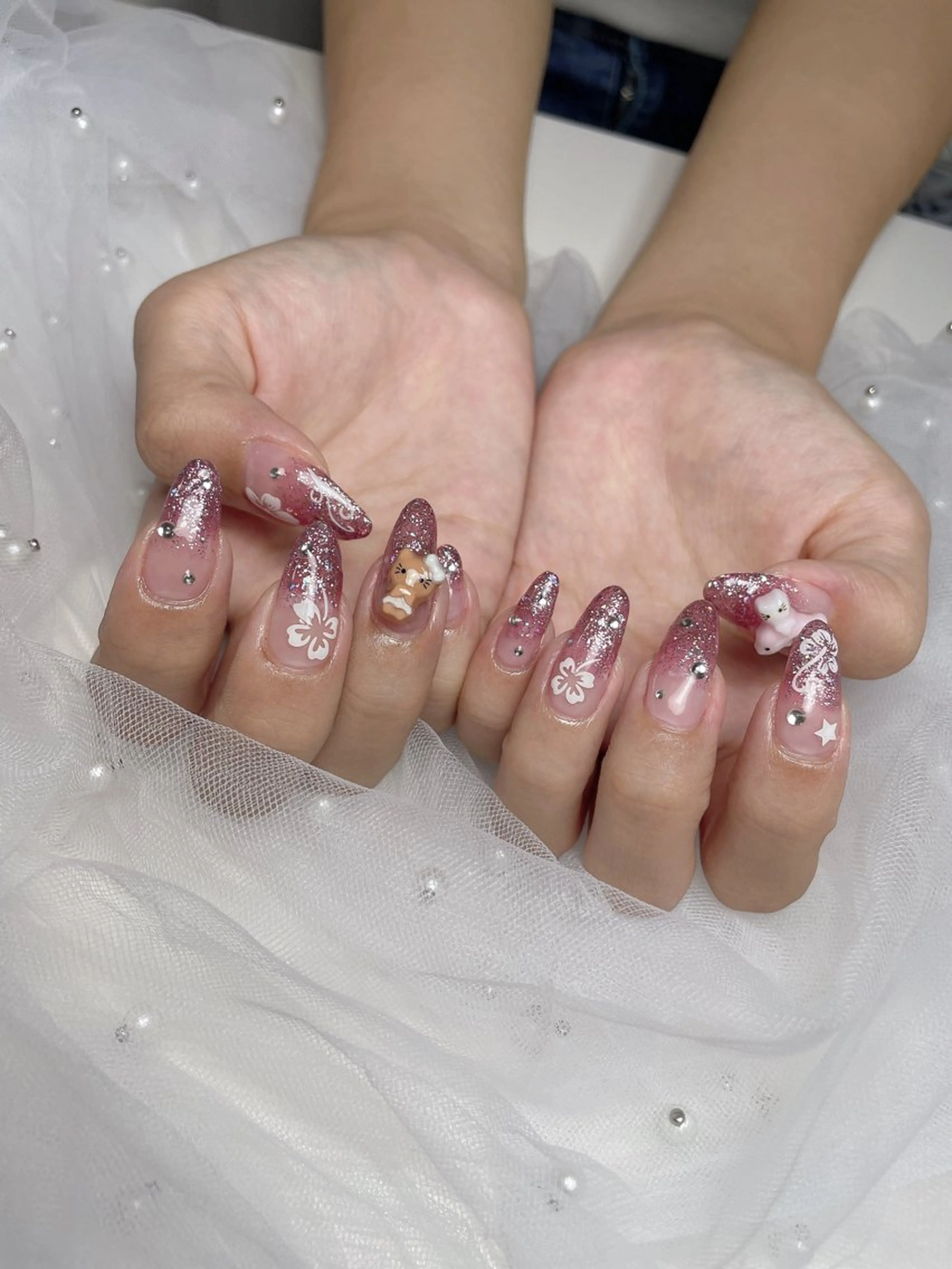 ネイル キラキラネイル NAILSALON KOHAKUのネイルデザイン