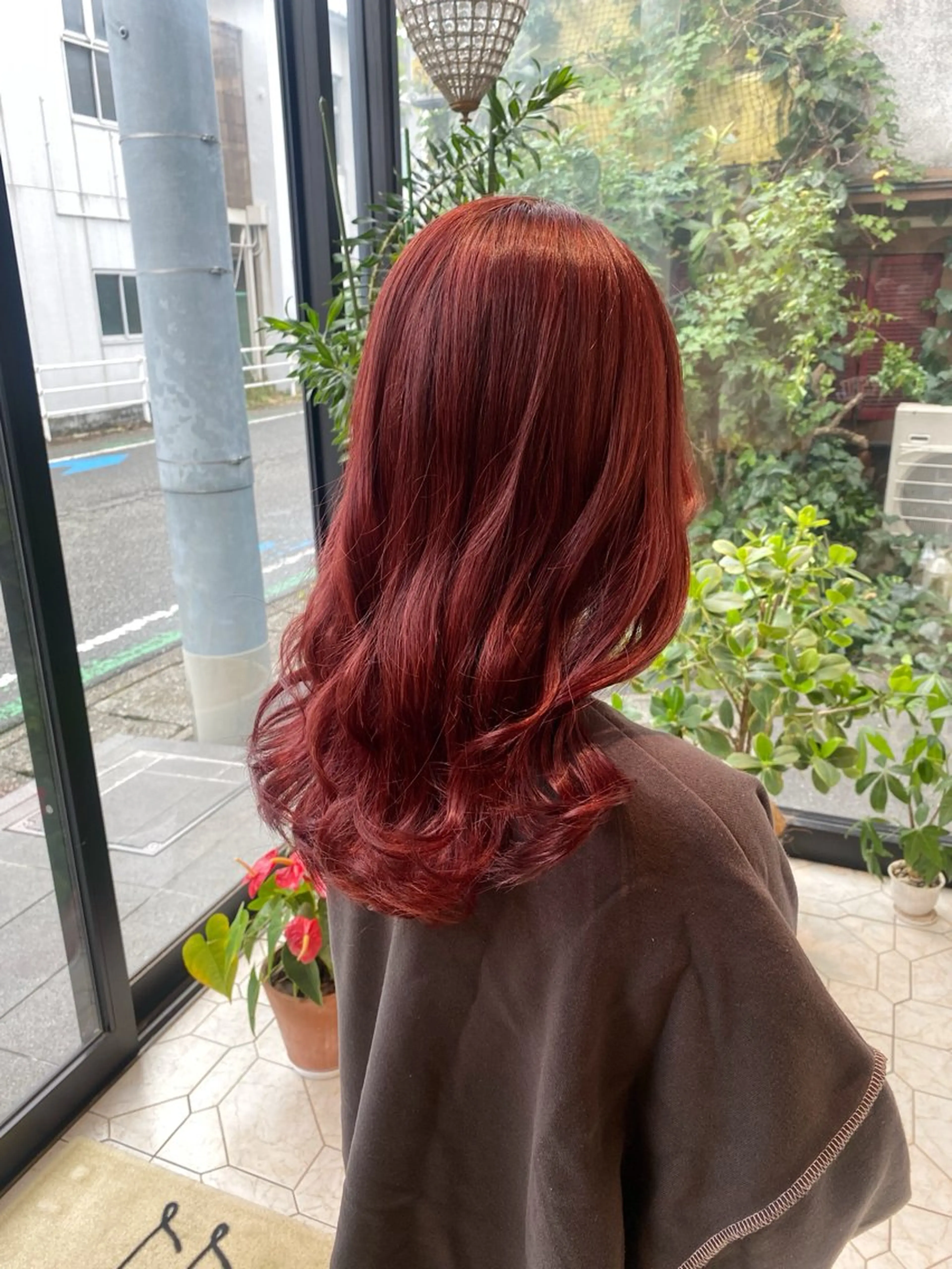 カラー 艶髪/艶カラー/縮毛 /   タキダのヘアスタイル