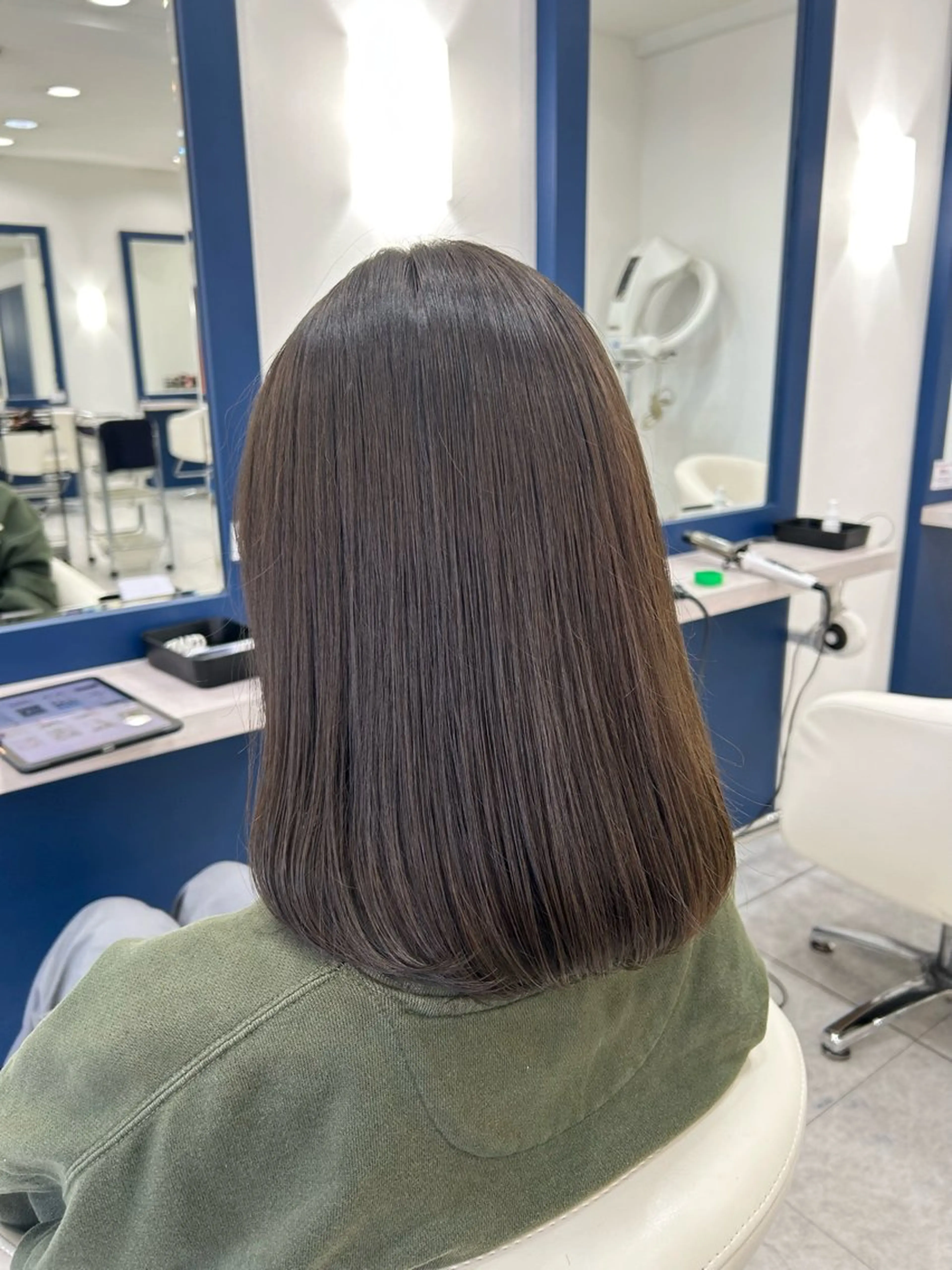 カラー 透明感カラー ヘアカラー 💎inc市川南口店 フクイ　ニイナ💎のヘアスタイル