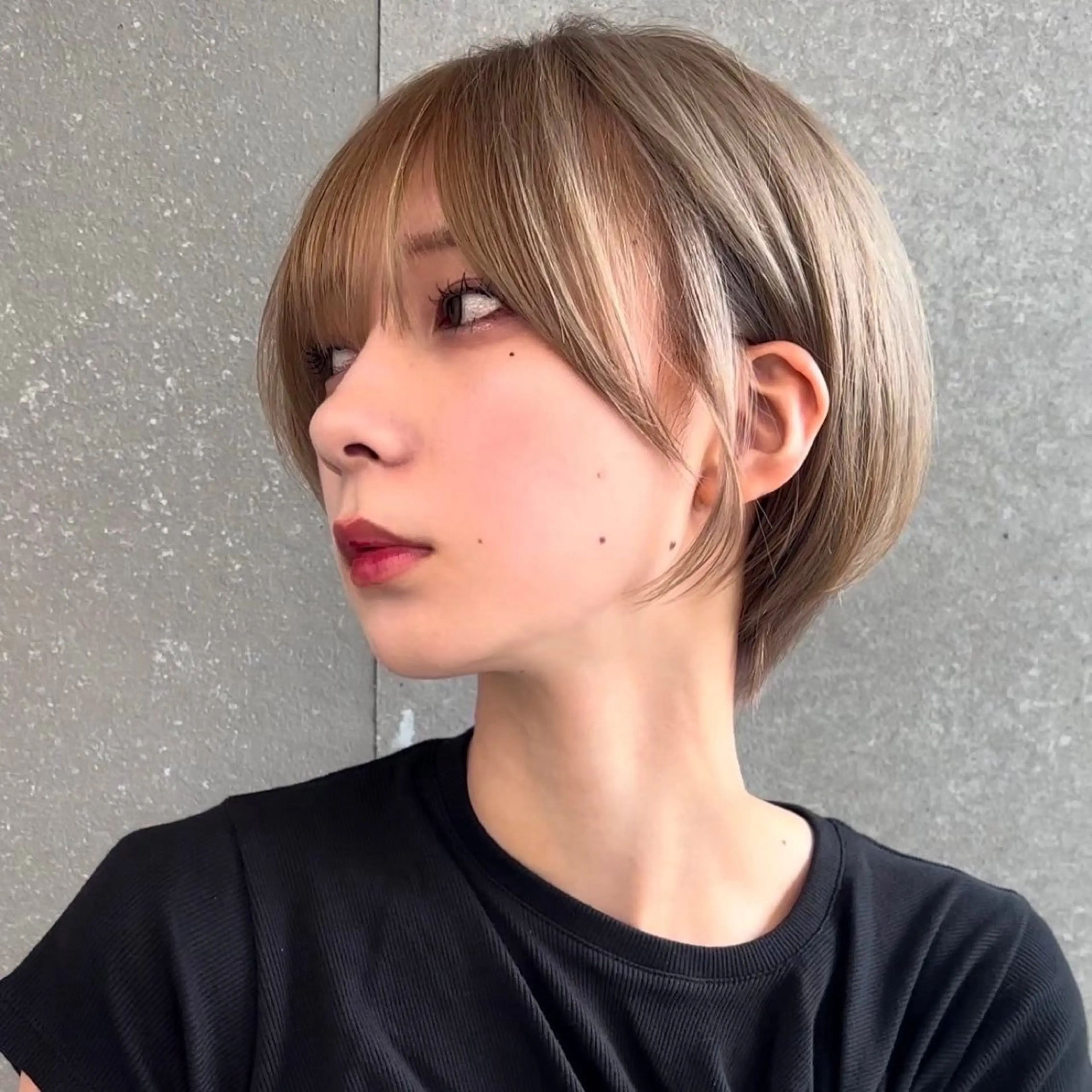 カット トリートメント Lond mare 天神大名店所属・時短×ショートボブ 💡ウメダナオヤ💡のヘアスタイル