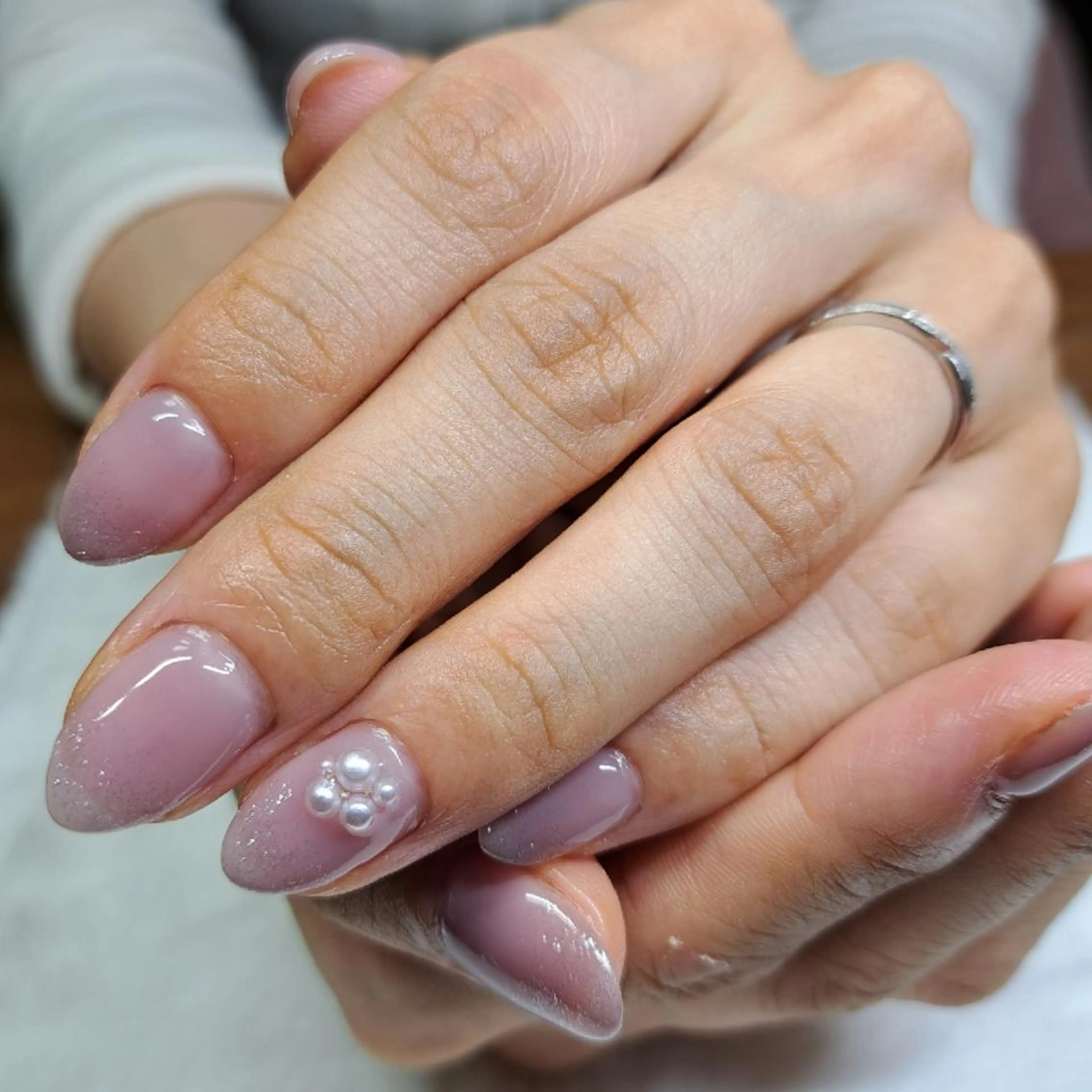 ネイル キラキラネイル ブライダルネイル HAYASHI  Nのネイルデザイン