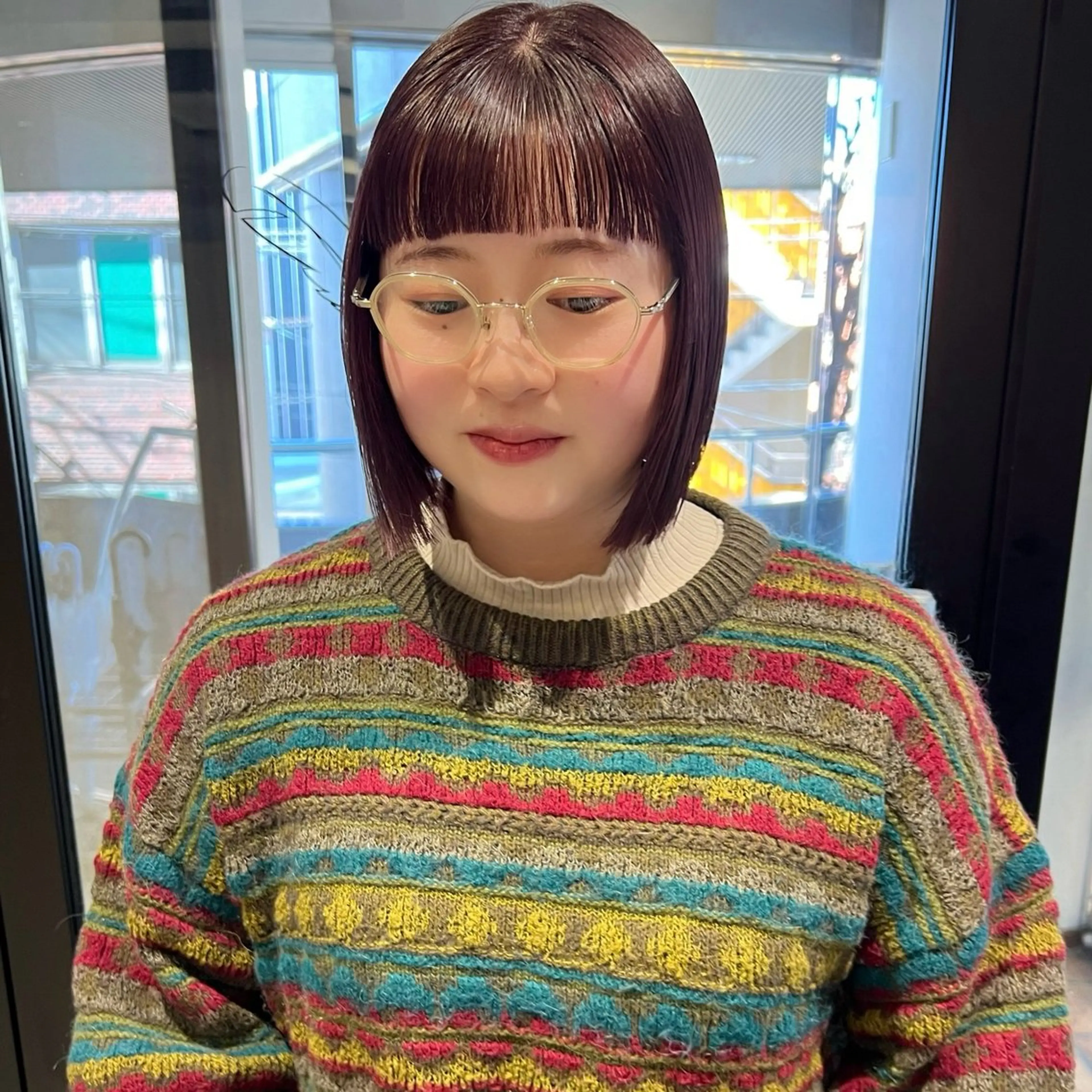 ショート ボブ AI TOKYO　S所属・mizuki 【韓国レイヤー】のヘアスタイル