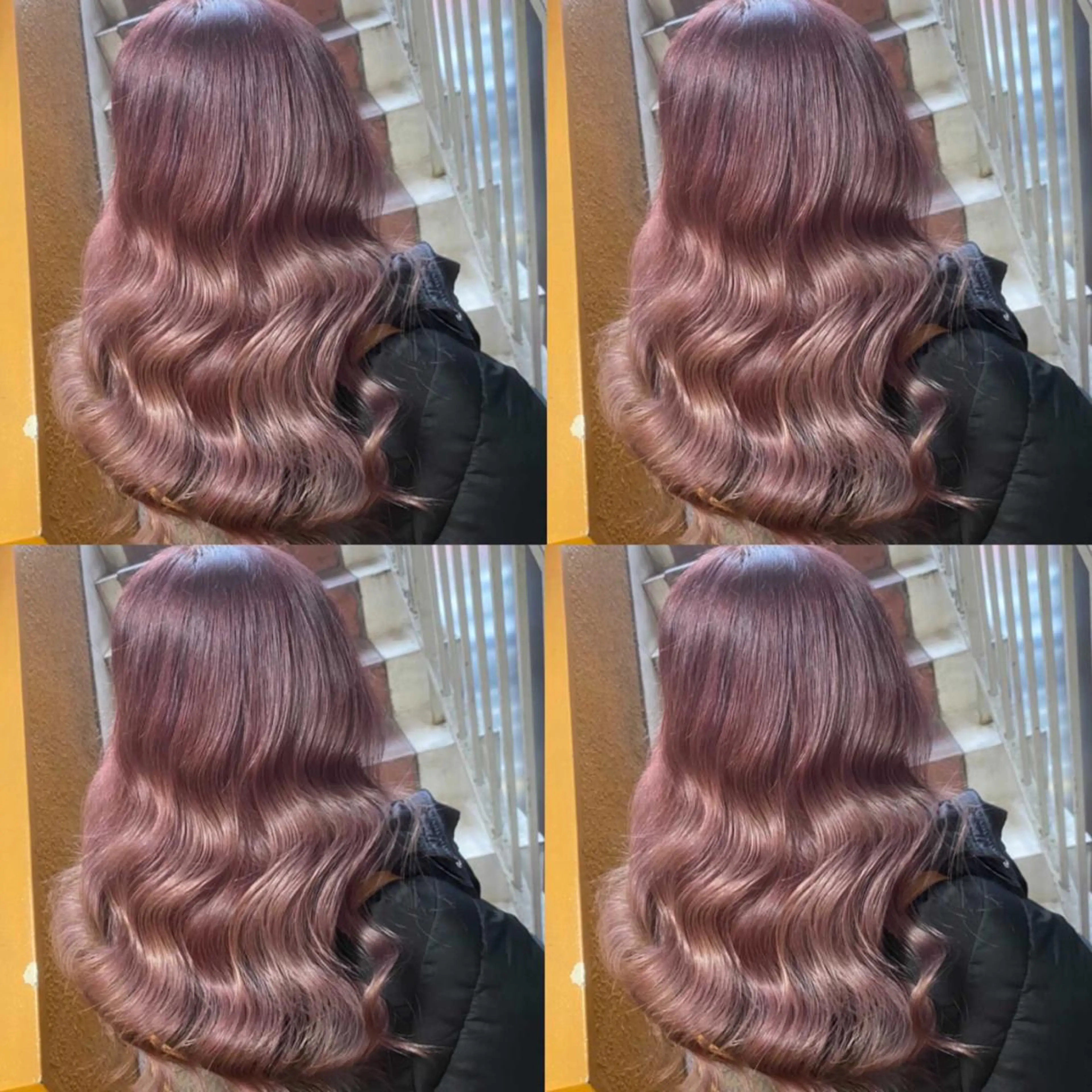 ロング カラー ヘアアレンジ ヘアカラー トリートメント 🦋韓国ヘア 坂本 菜摘🦋のヘアスタイル