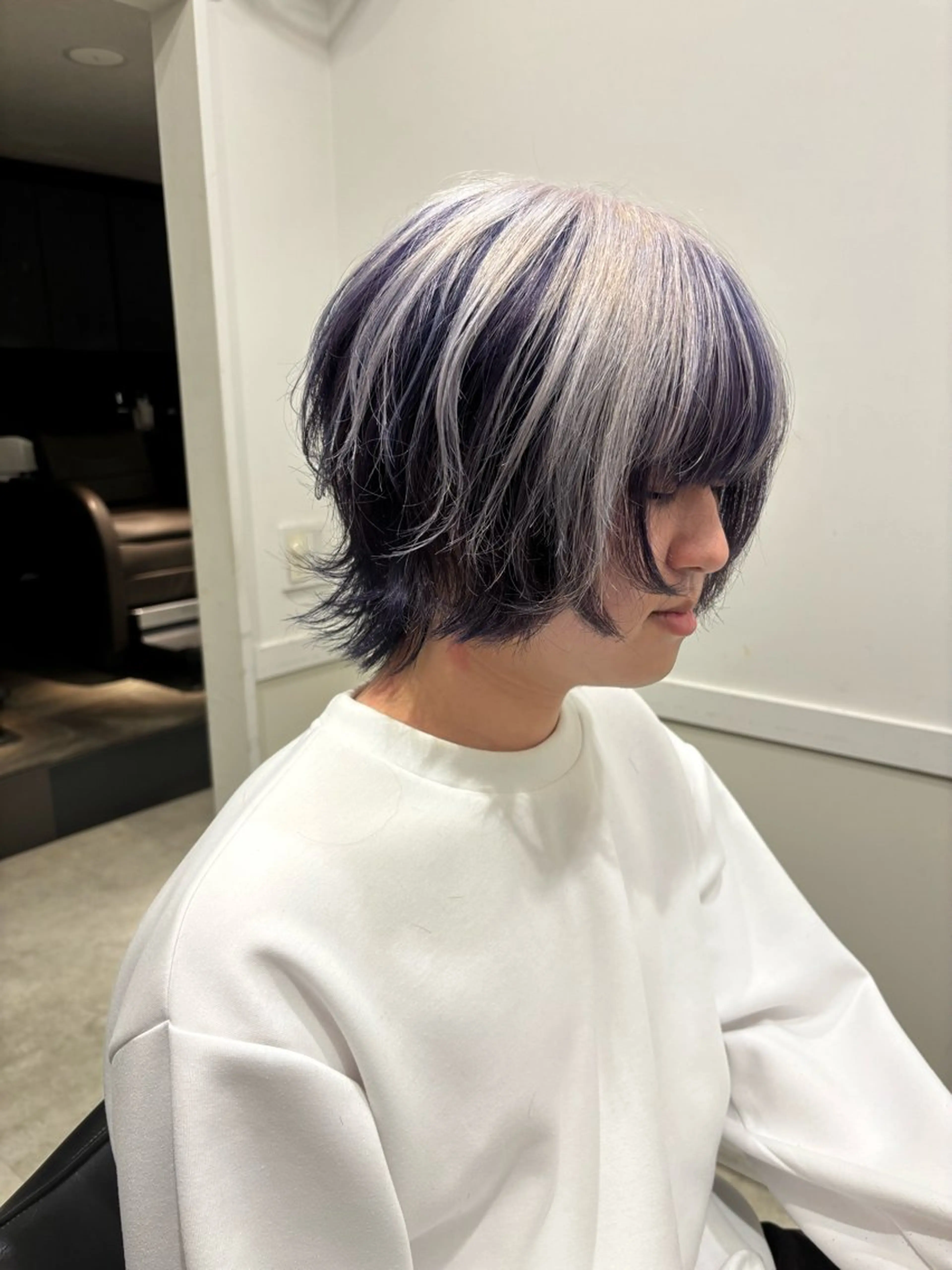 カラー メンズ カット ヘアカラー トリートメント ヘッドスパ Go Today シェアサロン 横浜店所属・【ただの天才 🎨】のヘアスタイル