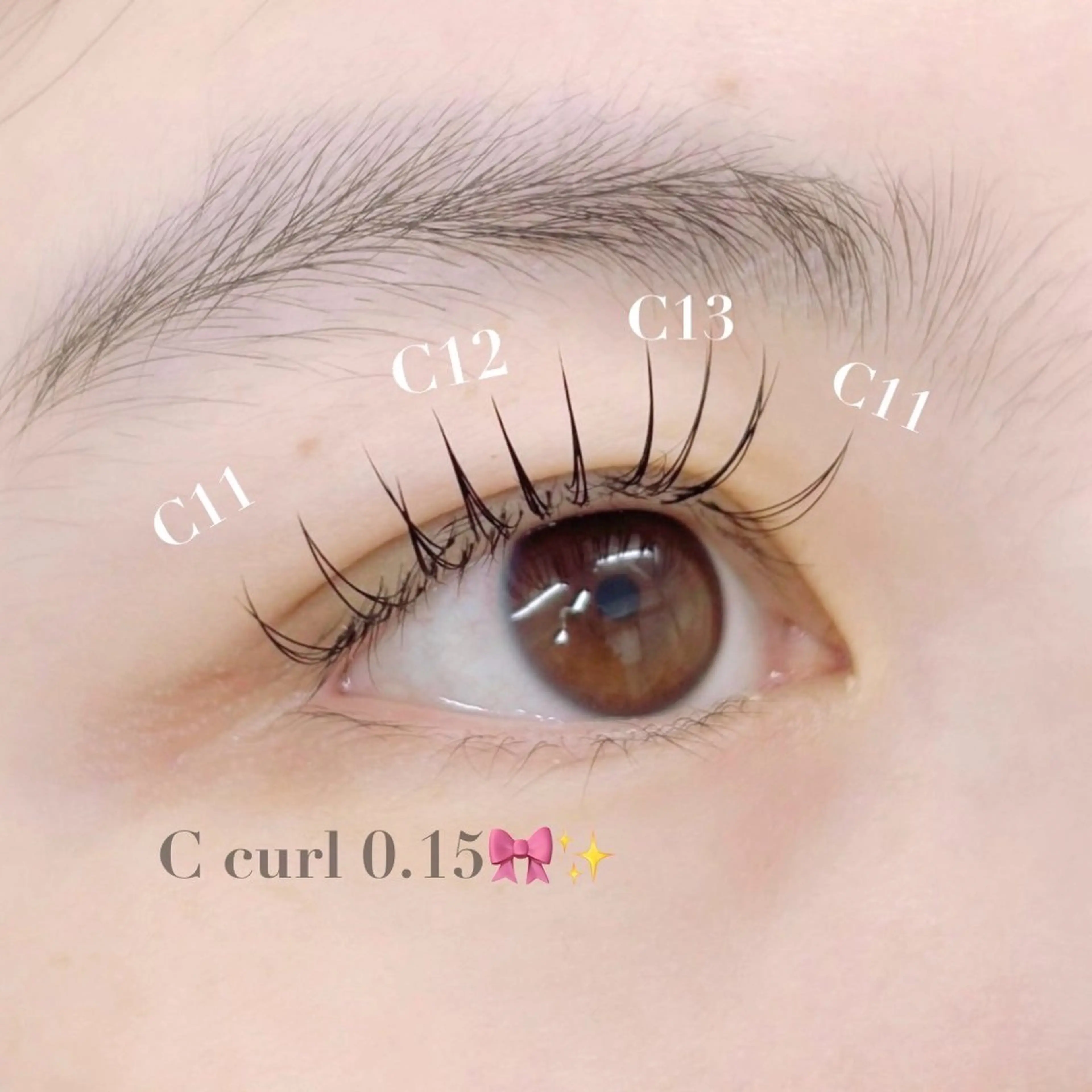 マツエク・マツパ LazTOKYO YUKAKOのマツエク・マツパデザイン