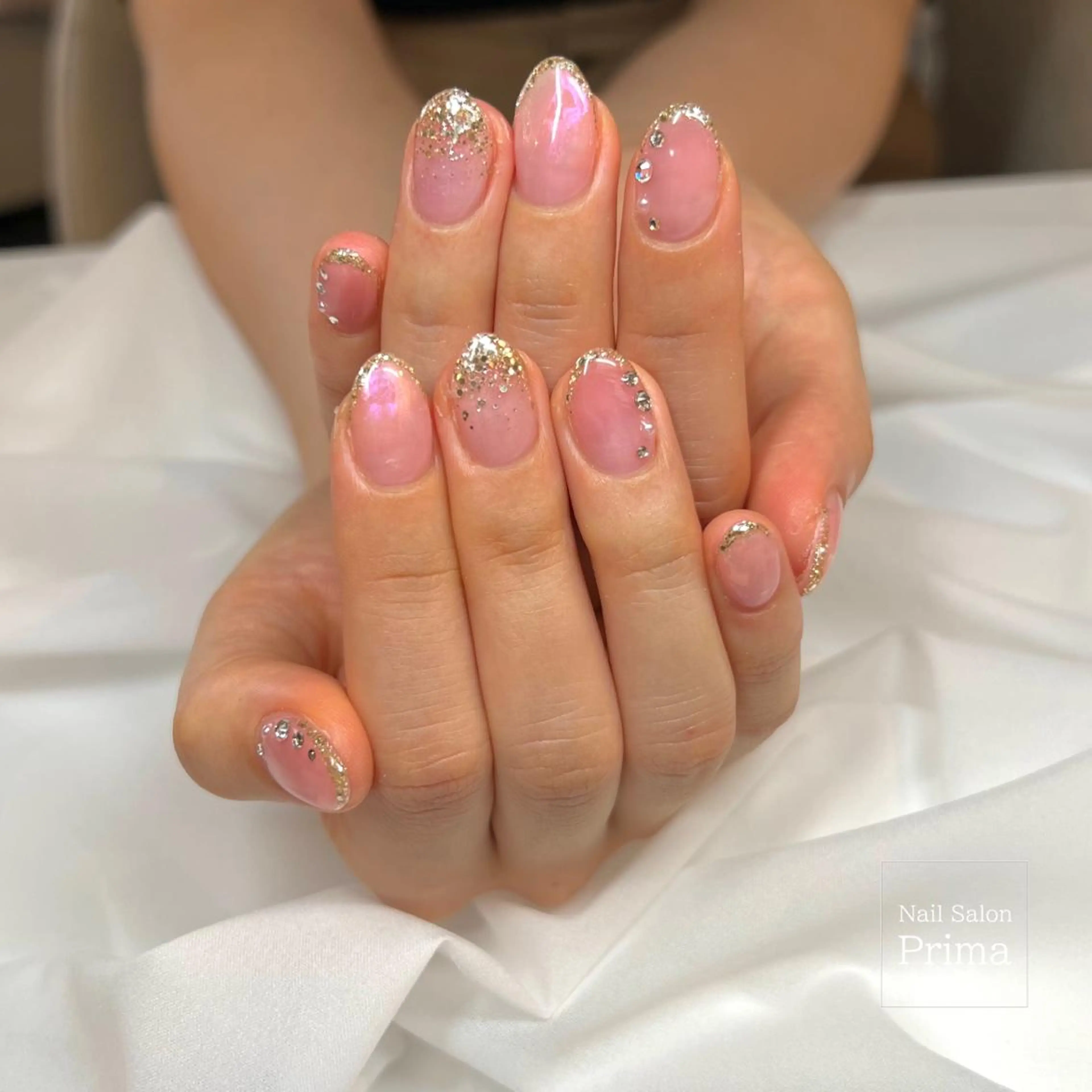 ミディアム ネイル ハンドネイル Nail Salon Prima所属・SalonPrima 宇佐美【産休中】のネイルデザイン