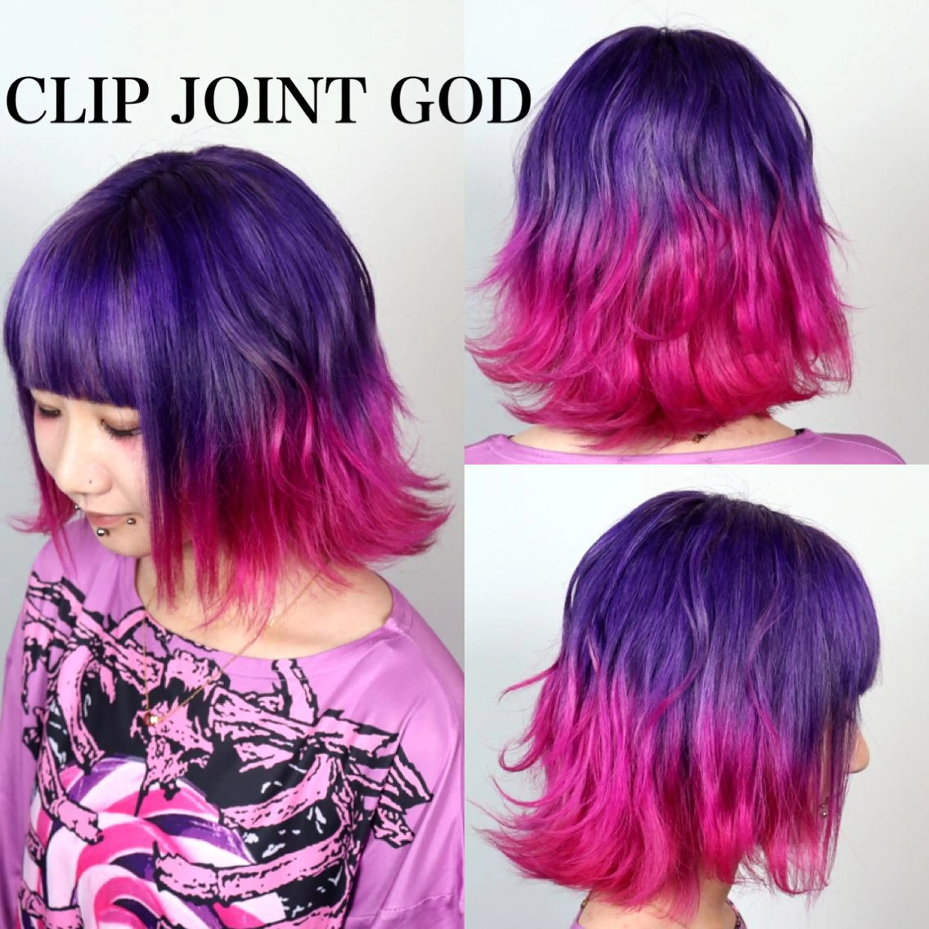 ミディアム カラー グラデーションカラー ピンクカラー ヘアカラー トリートメント ヘアセット 秋葉 洸平のヘアスタイル