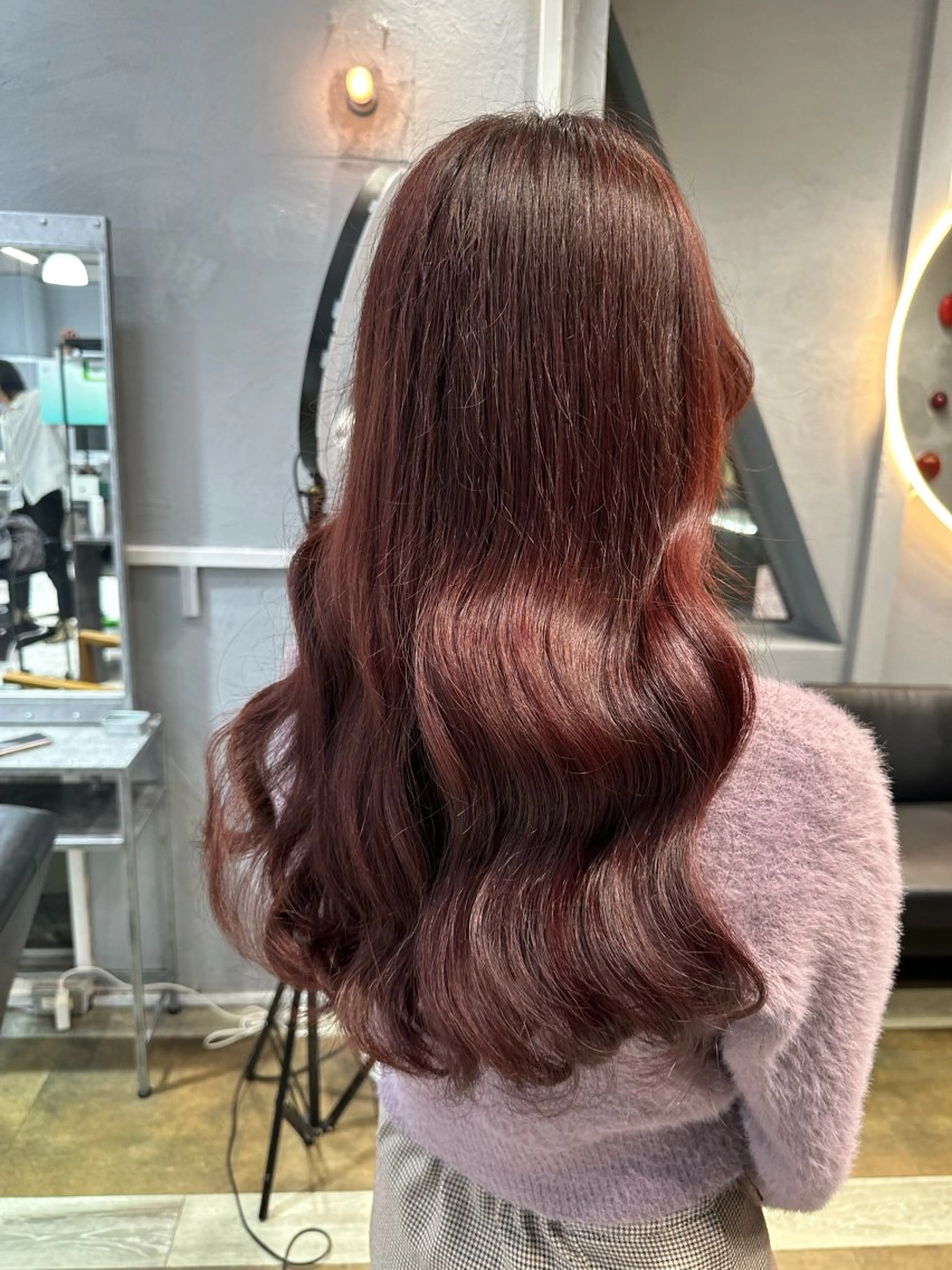 ロング ヘアカラー トリートメント NATSUMI 🌹のヘアスタイル