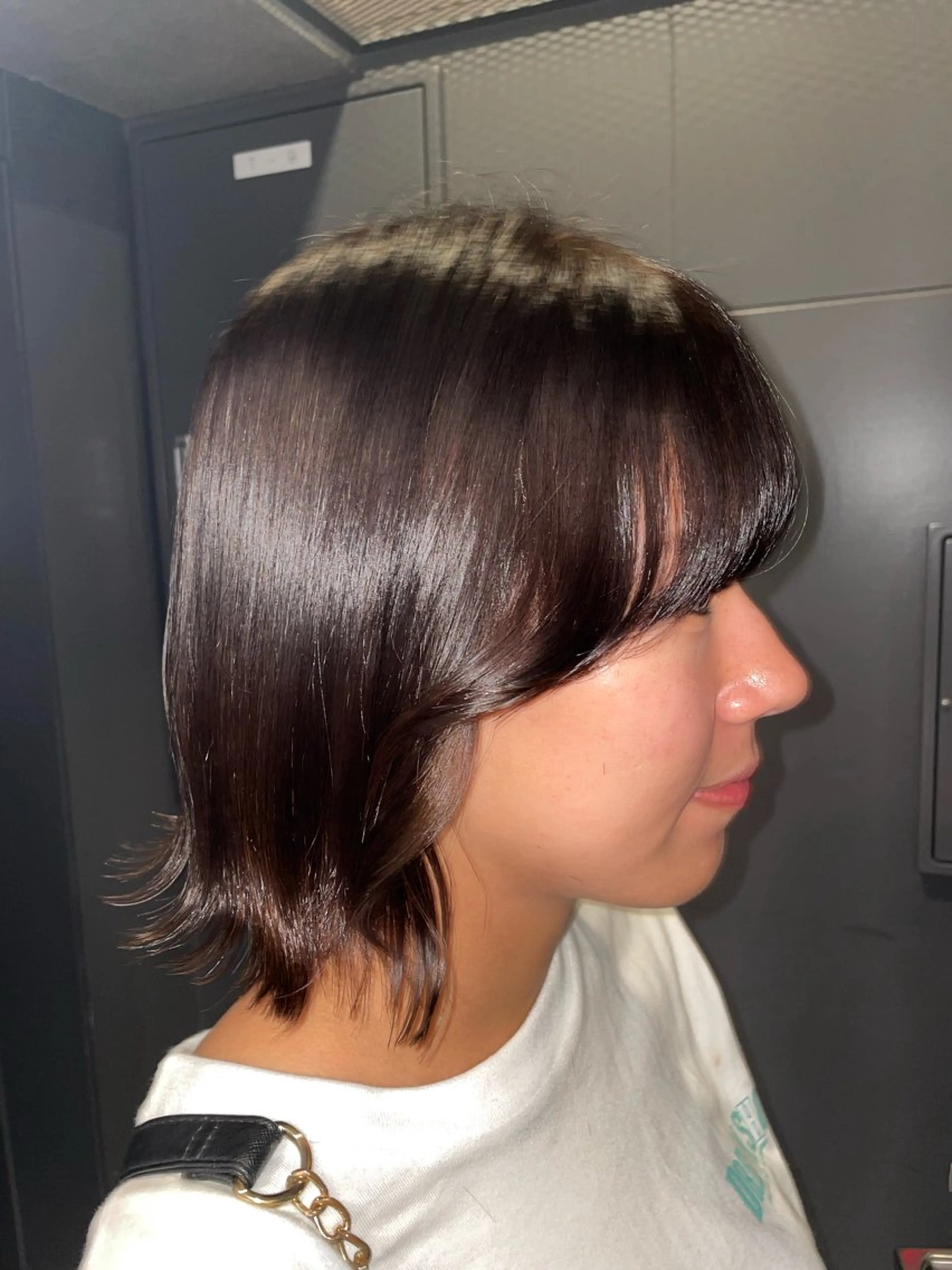 カラー オオダテ　シノミ 大人ショートのヘアスタイル
