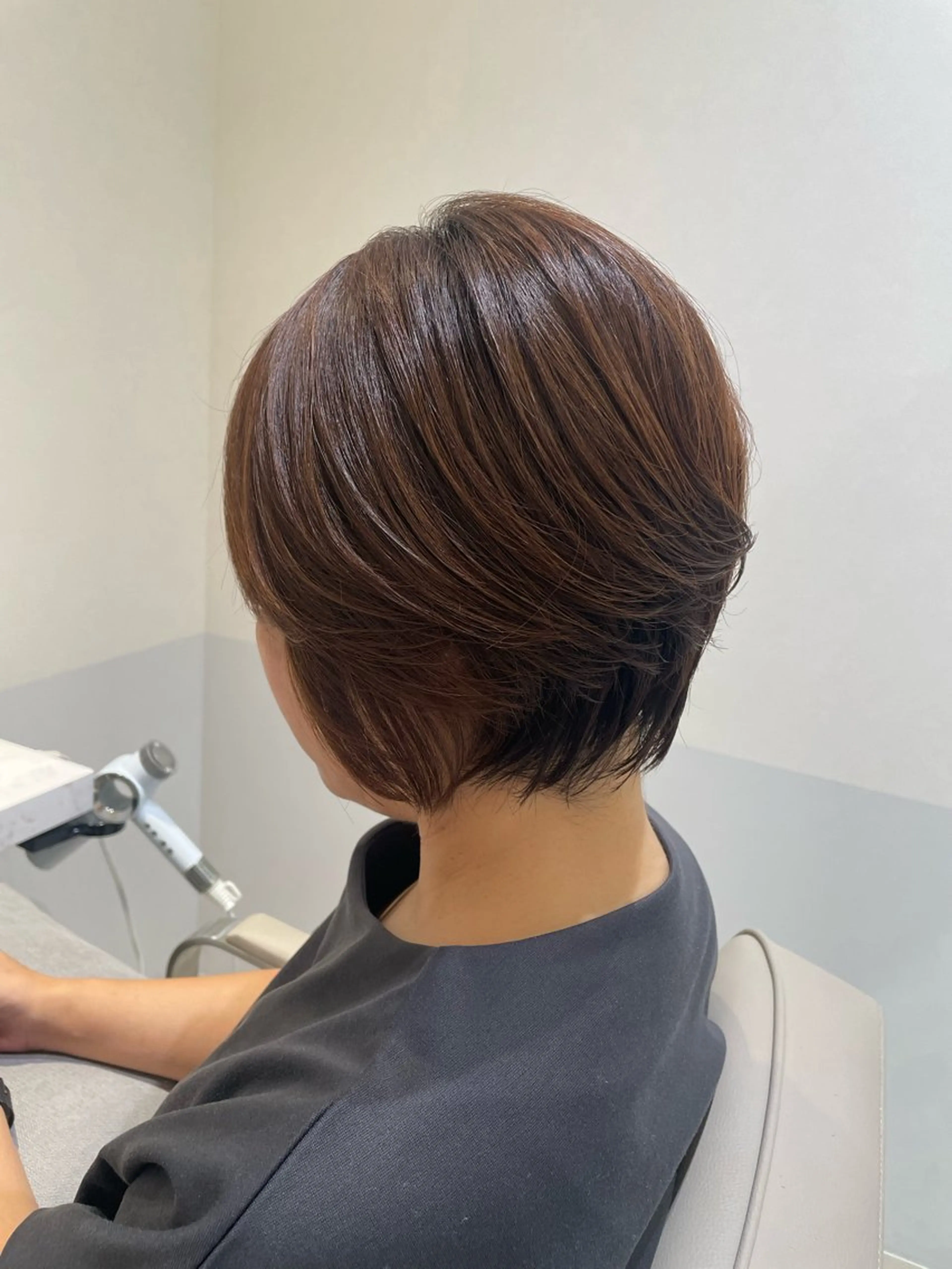 ショート ショートボブ ボブ ショートヘア Eleanor Ayaのヘアスタイル