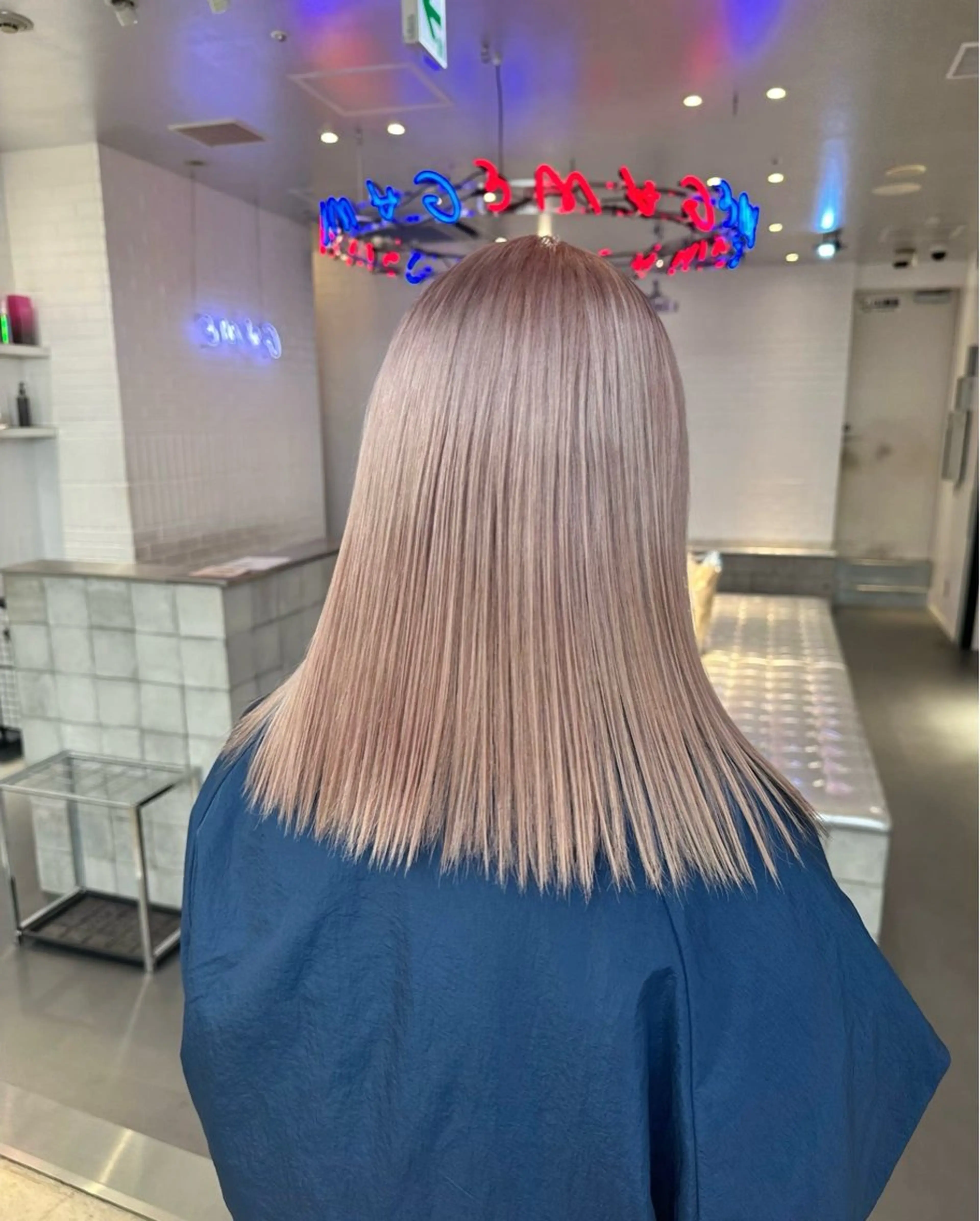 🧴ケアブリーチ込🧴【ダブルカラー+選べるトリートメント】🐩の写真