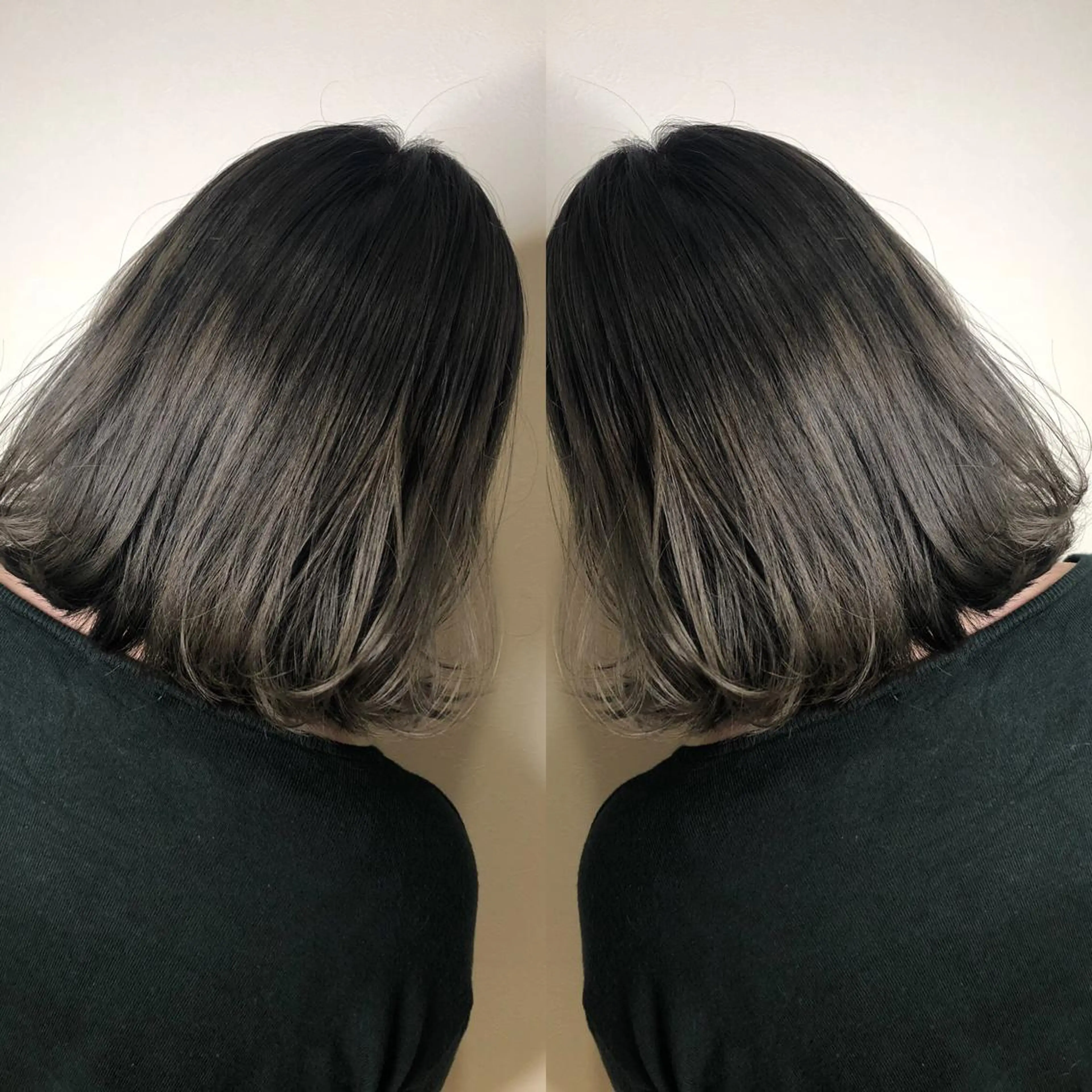 ミディアム カラー カット ヘアカラー トリートメント ♡美髪•艶髪♡砂川 なつきのヘアスタイル