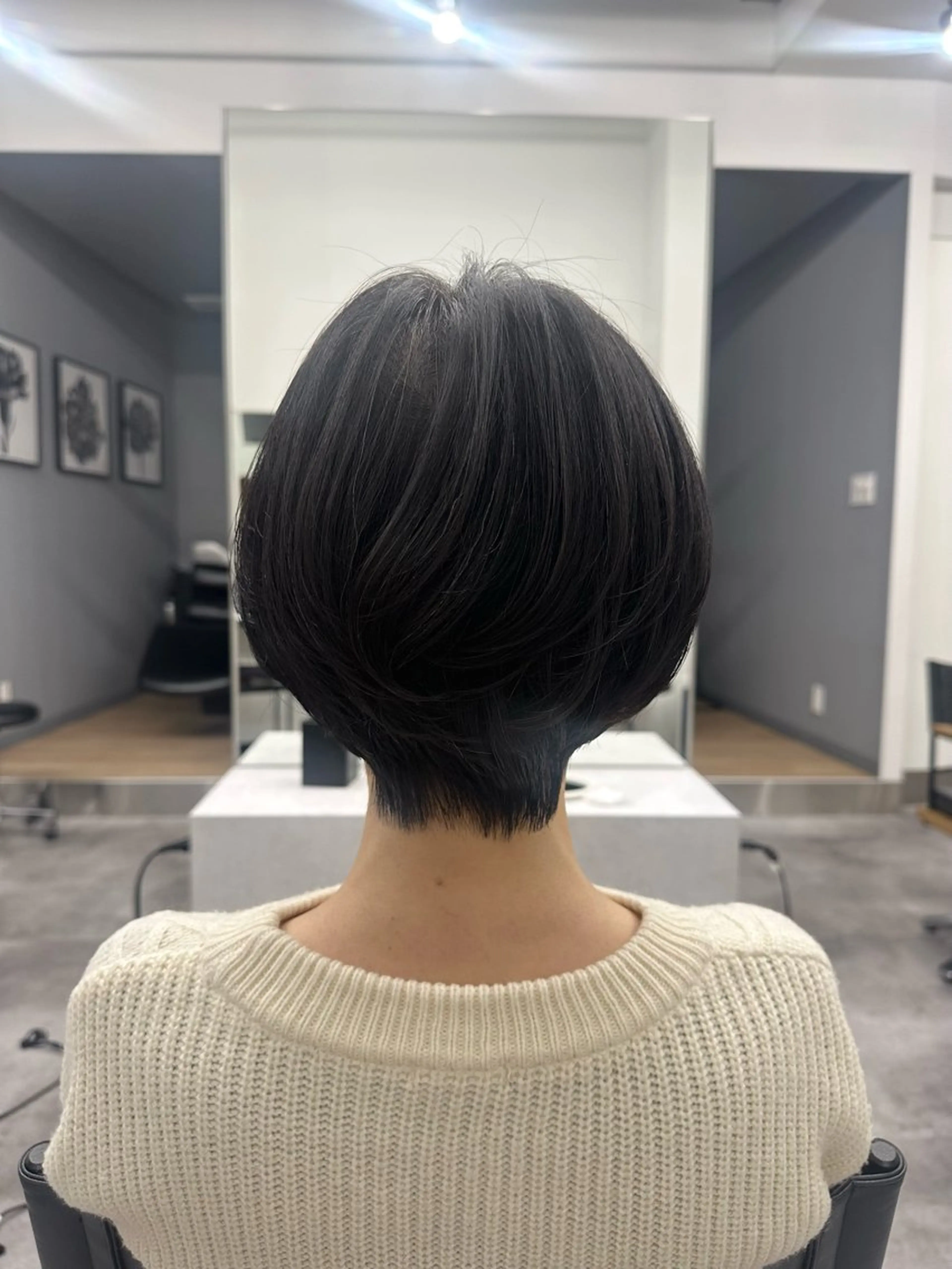 ショート ショートヘア カット ごとう さなのヘアスタイル