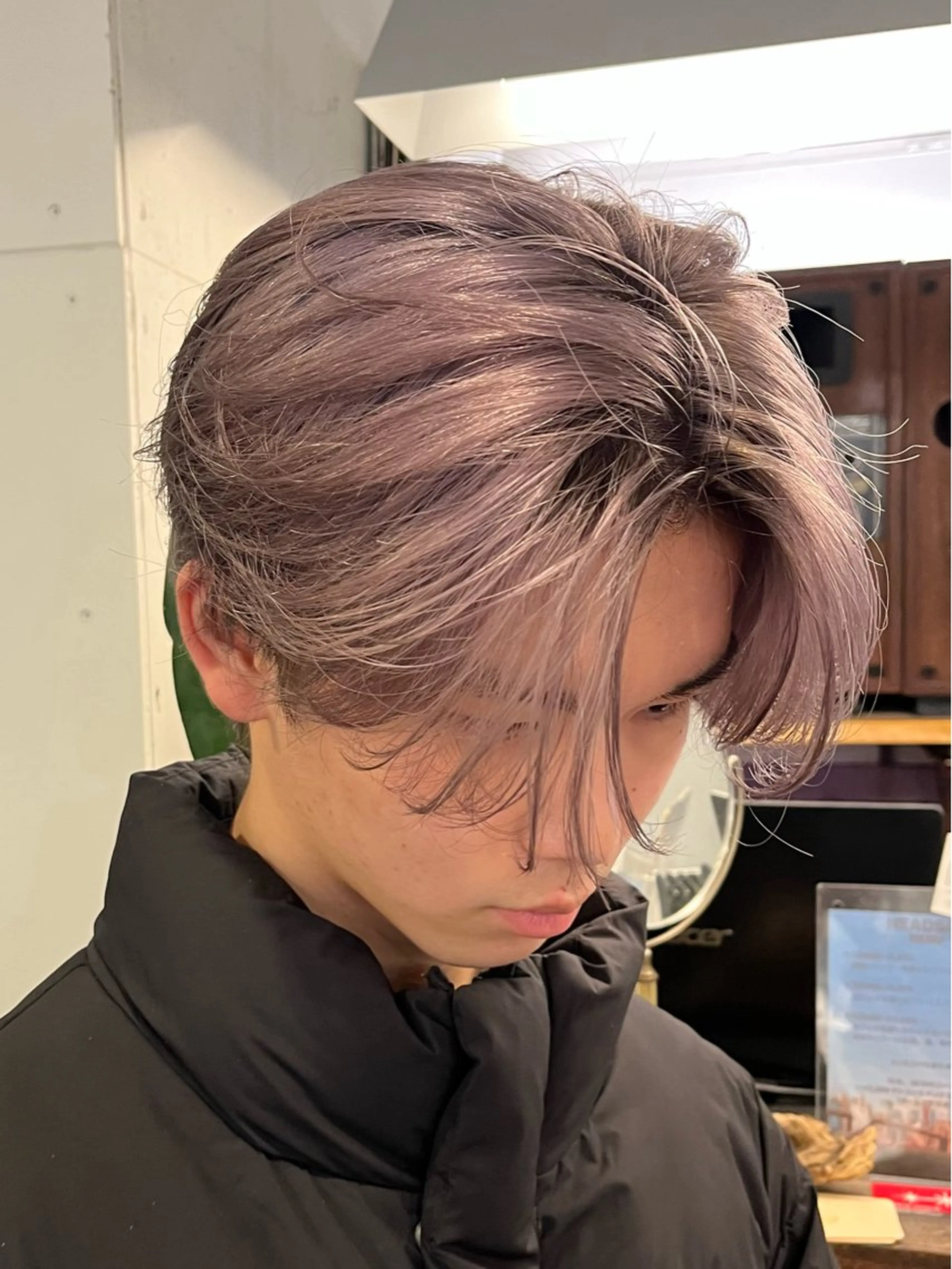 カラー ブリーチなし/透明感 /ショート/大世のヘアスタイル