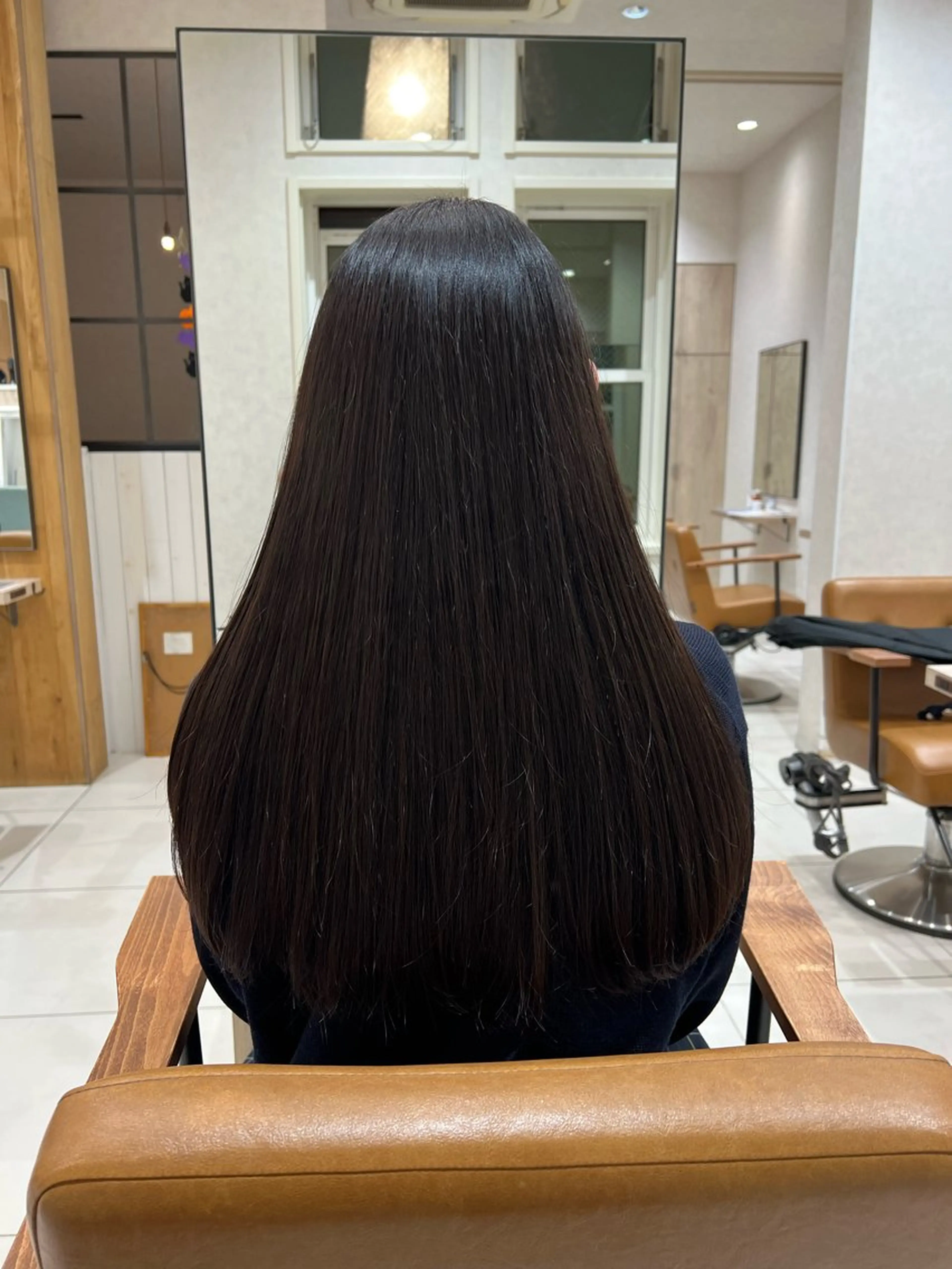 ロング ロング レディースショート／ メンズパーマ／足立のヘアスタイル