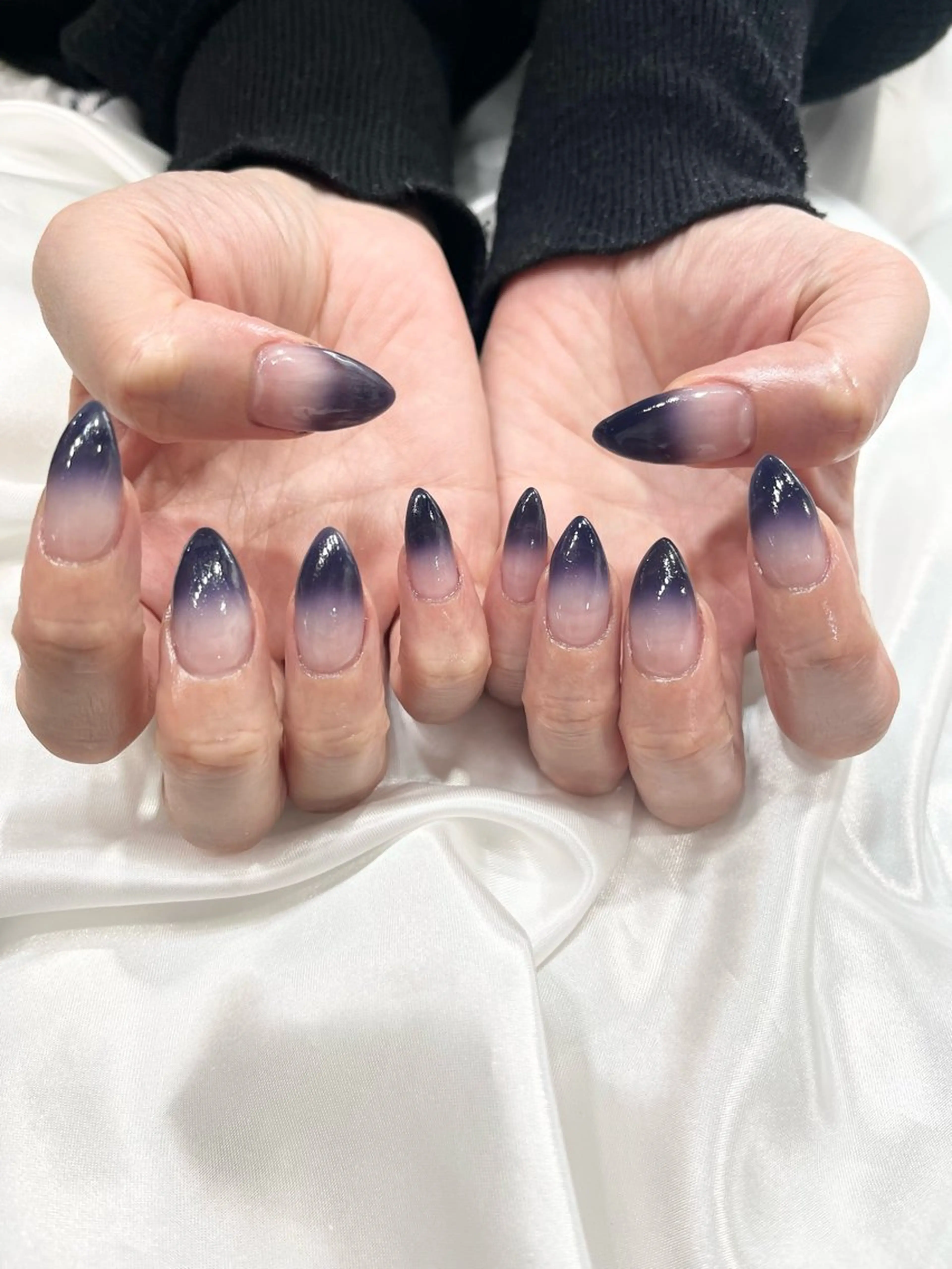 ネイル ジェルネイル グラデーション ハンドネイル nailsister ただのネイルデザイン