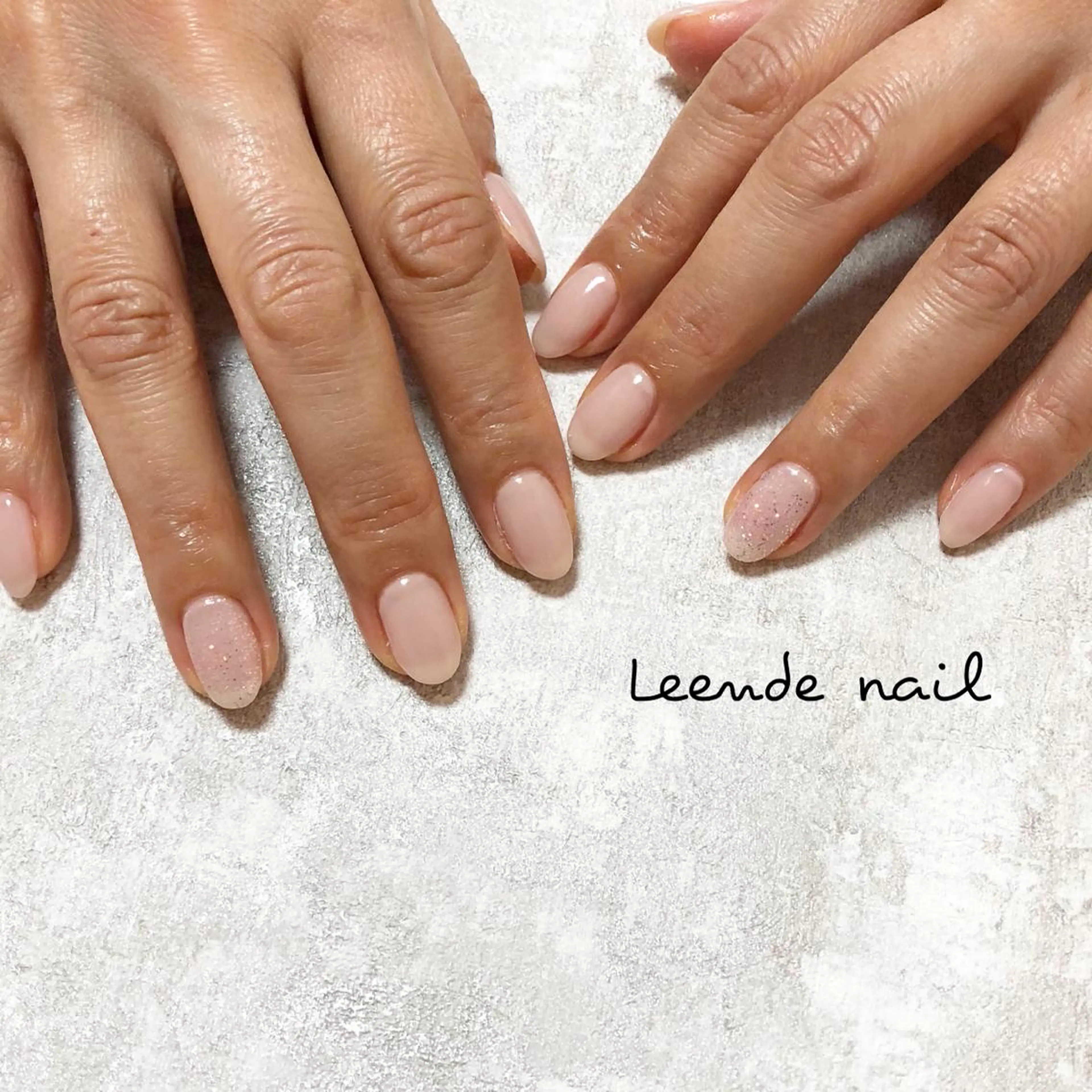 ネイル オフィスネイル ワンカラーネイル シンプルネイル Leendenail 【リエンダネイル】のネイルデザイン